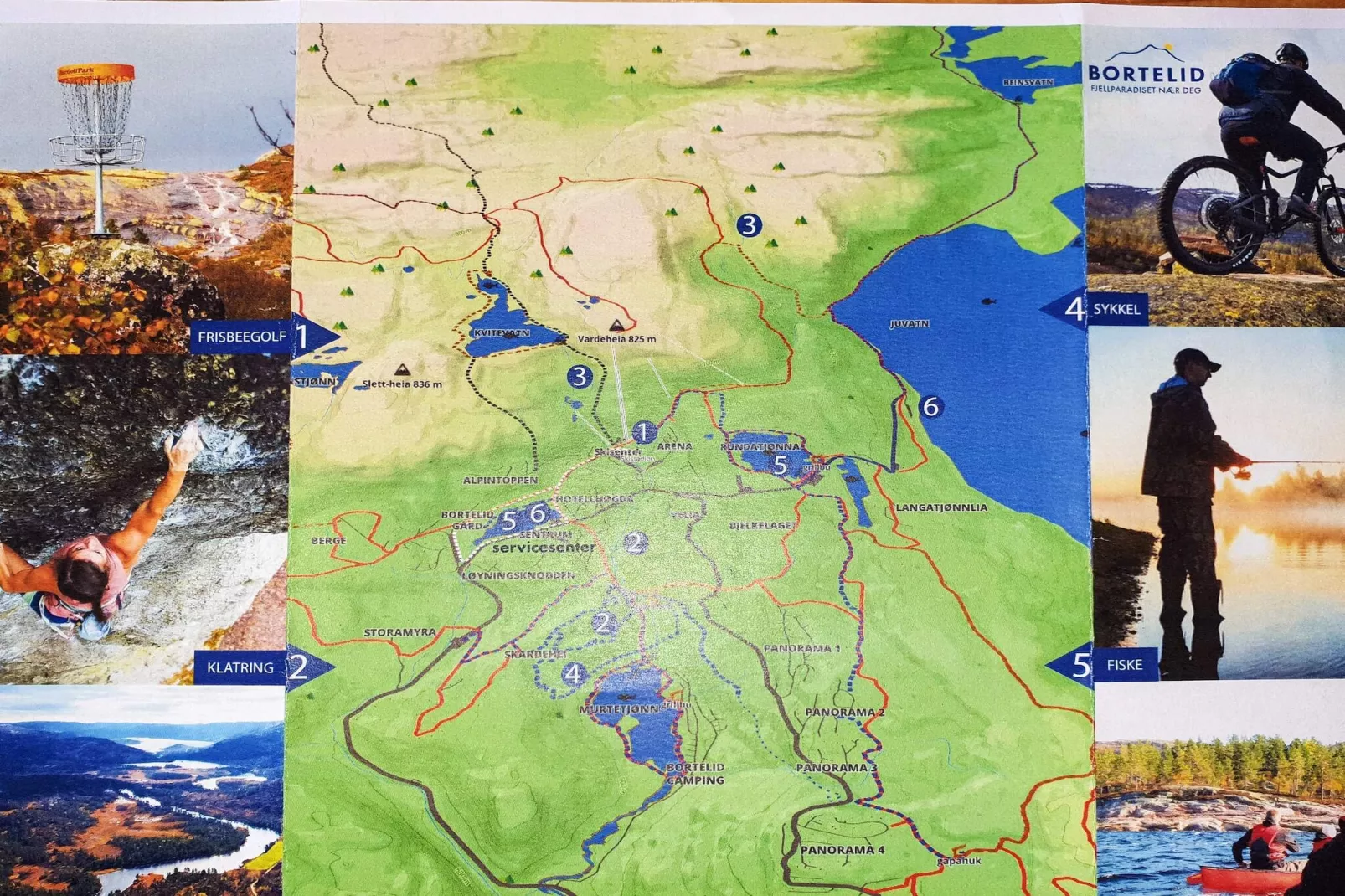 PANORAMAVEI HYTTENR 594 BORTELID-Im Freien