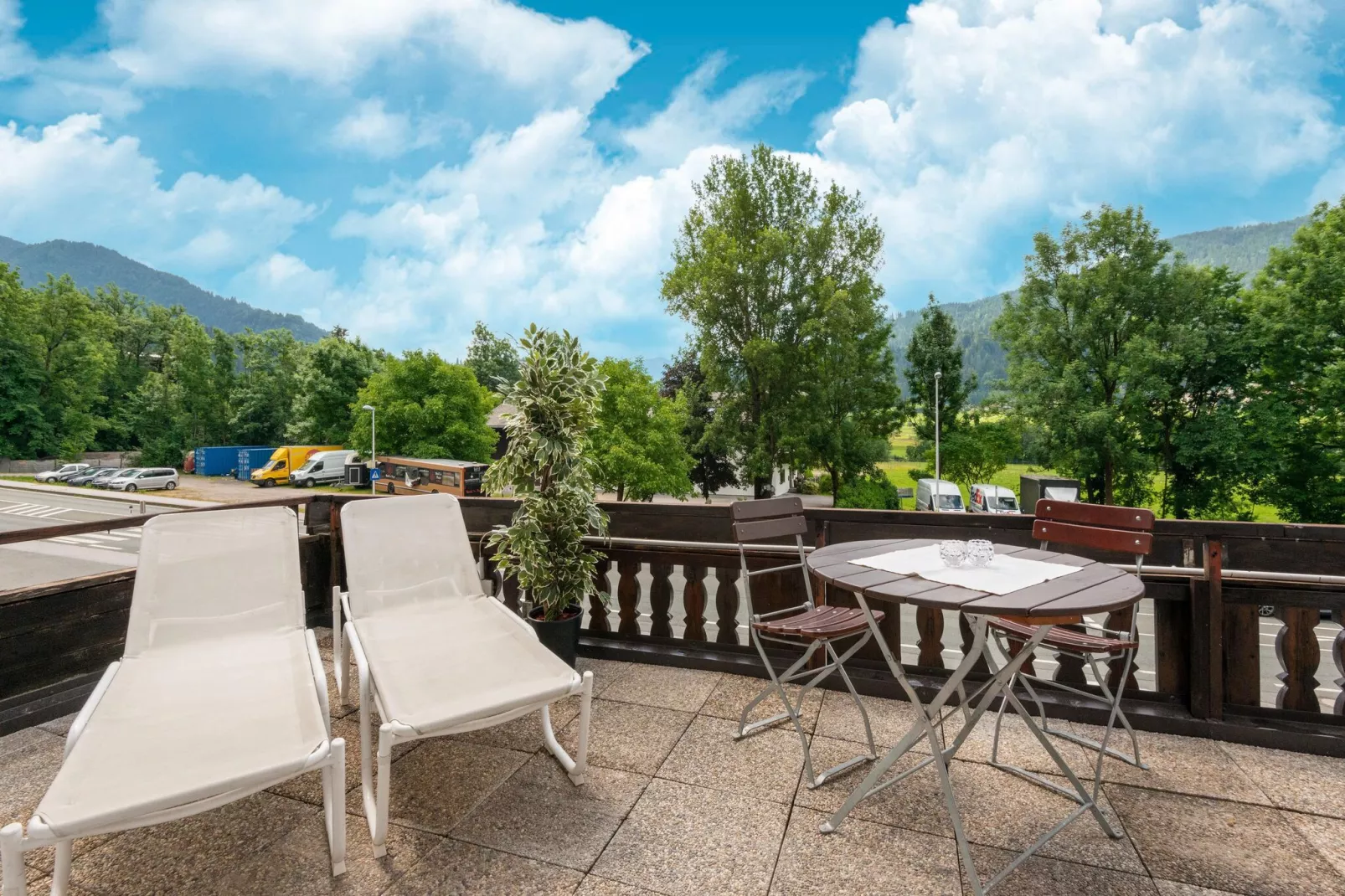 Apartment 3SZ 6PAX-Terrace balcony