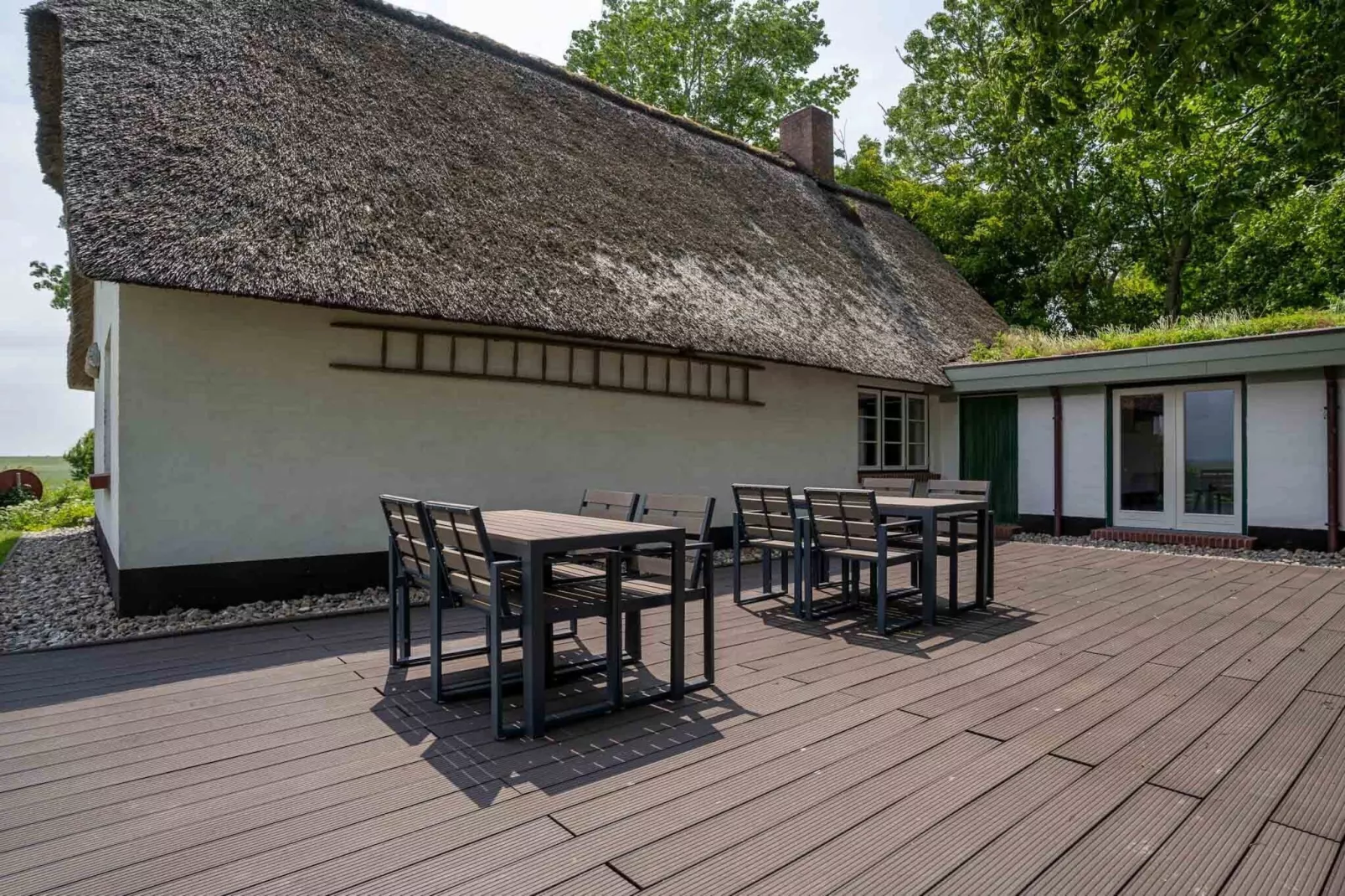 Ferienhaus Hygge Westerhever-Außenbereich Sommer