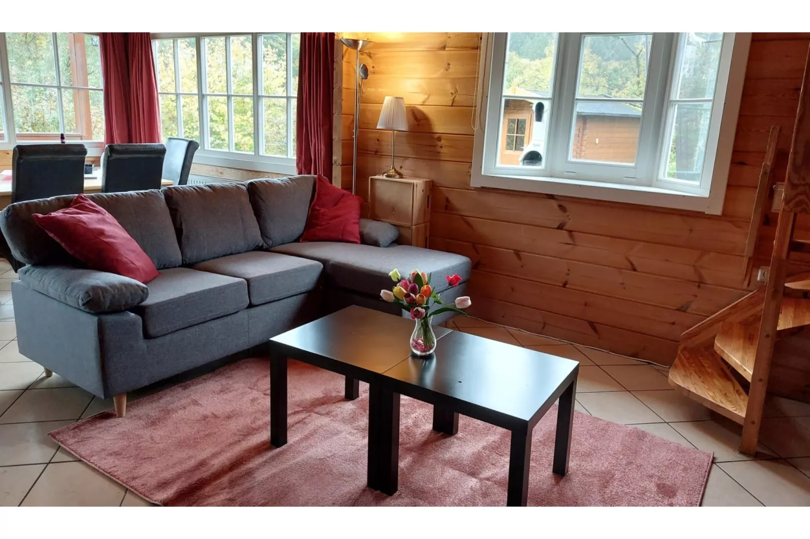 Blokhuis Winterberg Tulp-Wohnzimmer