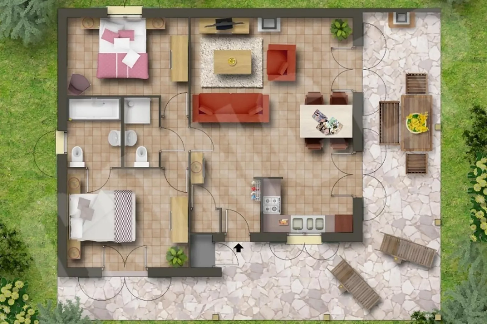 FranceComfort Domaine Les Forges 2-Plan