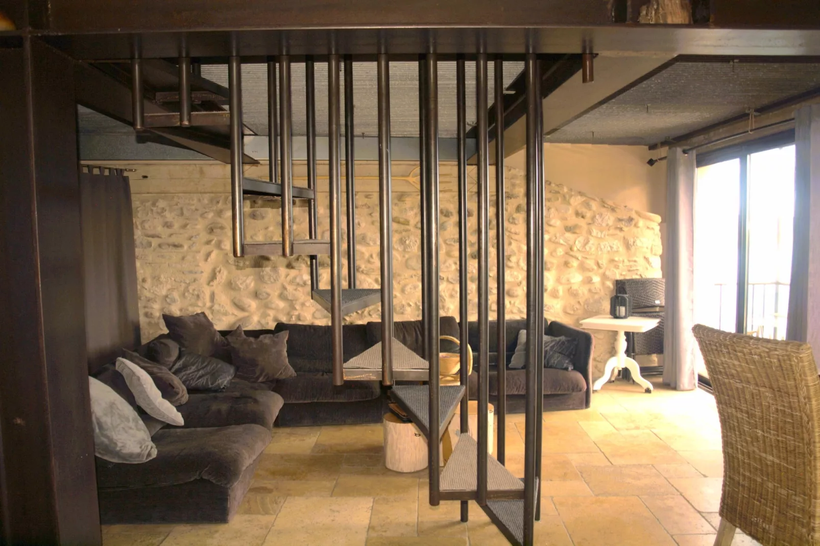 Ferienhaus in Sainte-Croix-du-Verdon-Living room