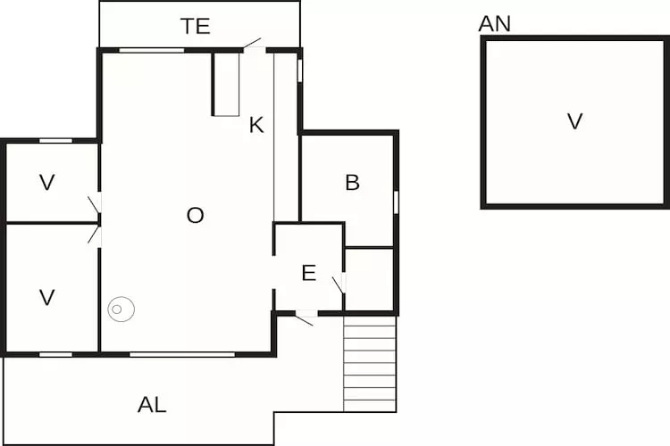 7 Personen Ferienhaus in BLIDÖ-By Traum-Grundriss