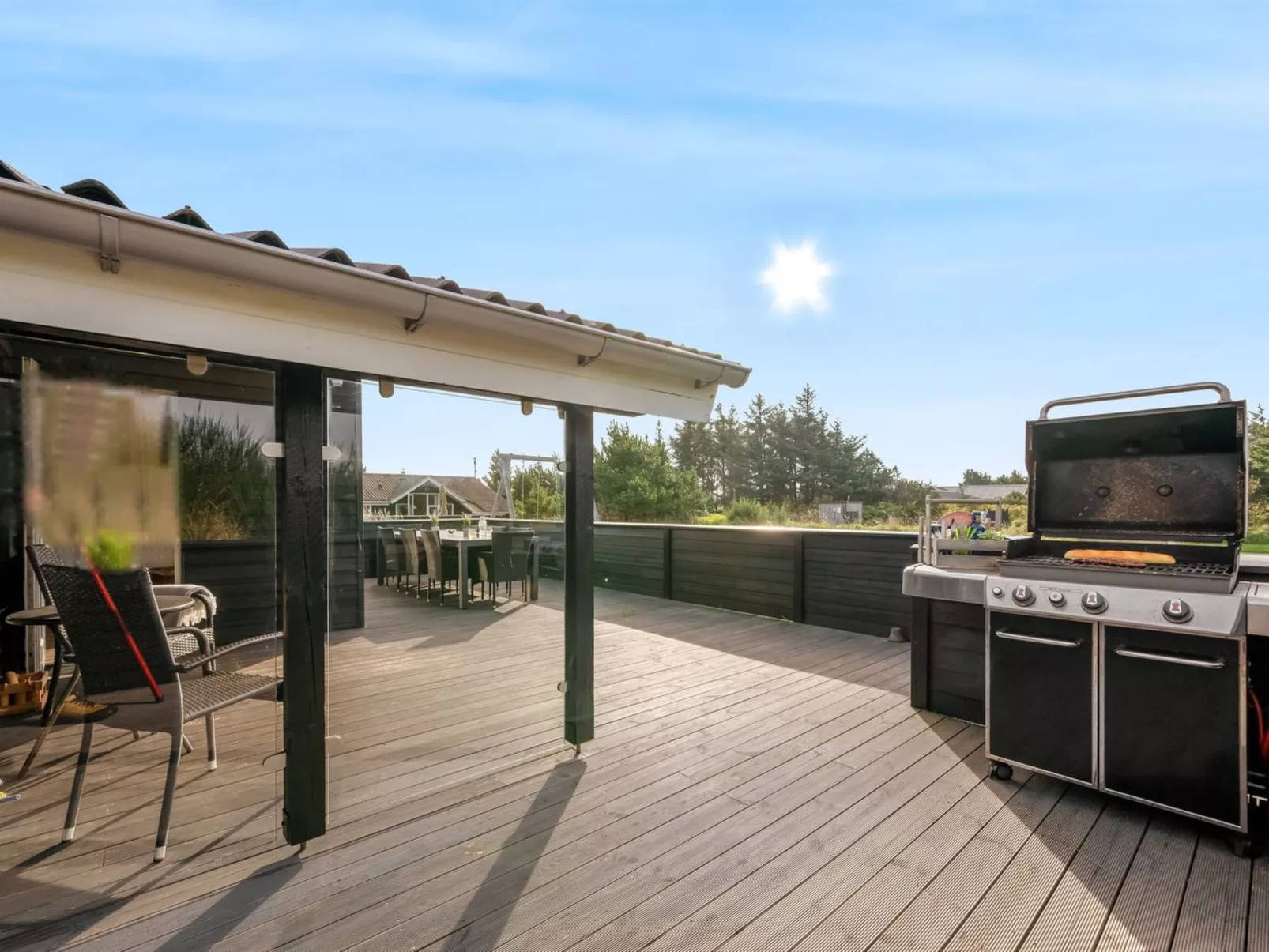 "Teoline" - 500m to the fjord-Draußen