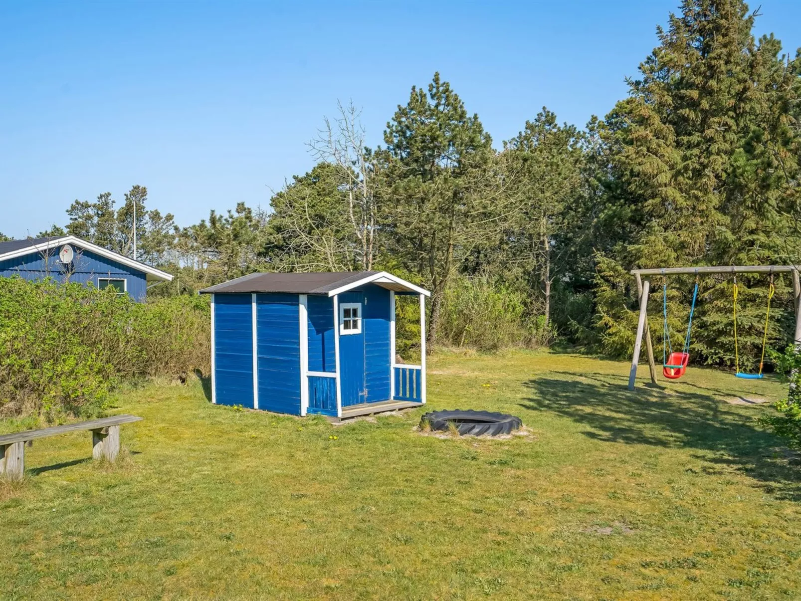 "Svane" - 1.2km from the sea-Draußen