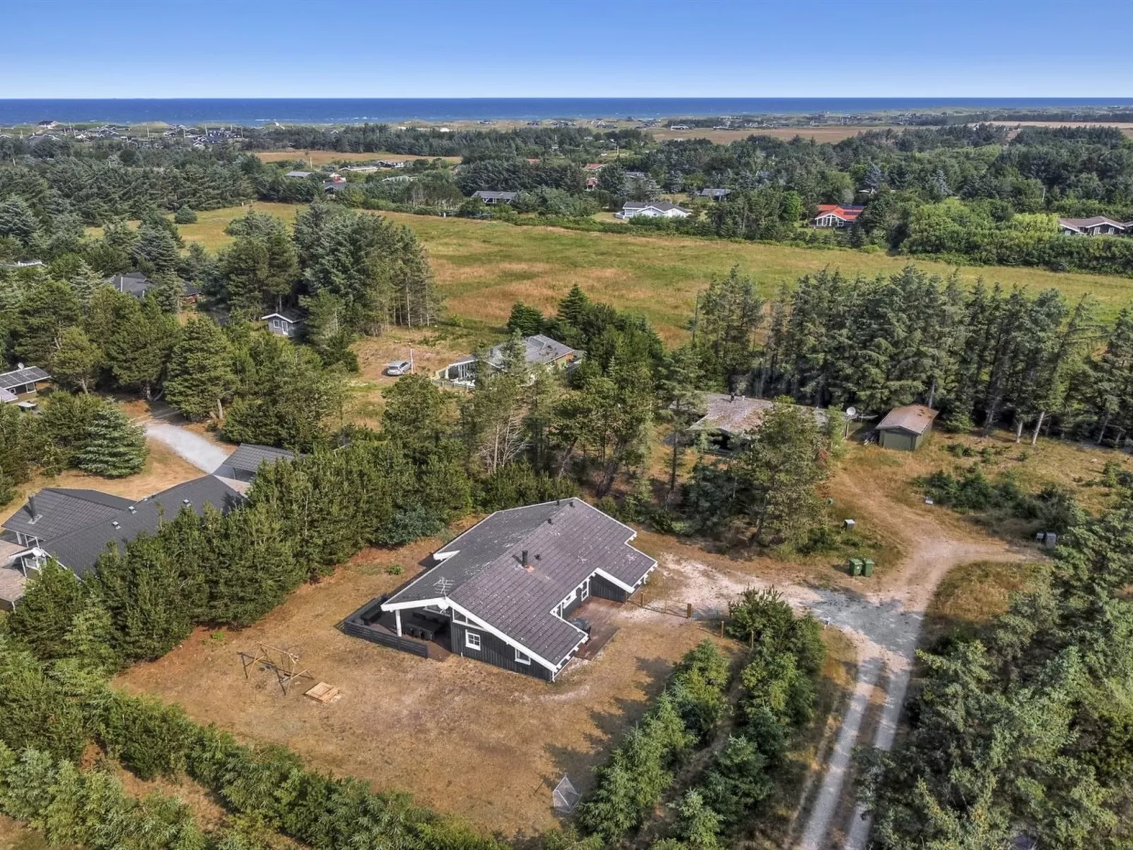 "Kragh" - 950m from the sea-Dehors