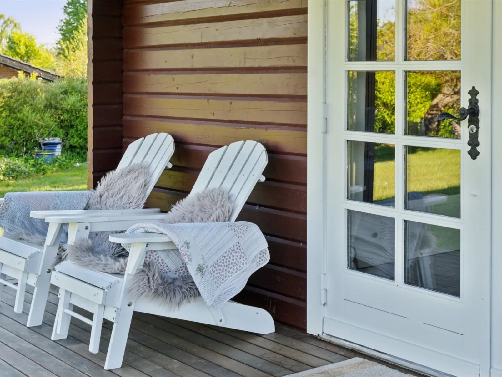 "Swartebrand" - 450m from the sea-Dehors