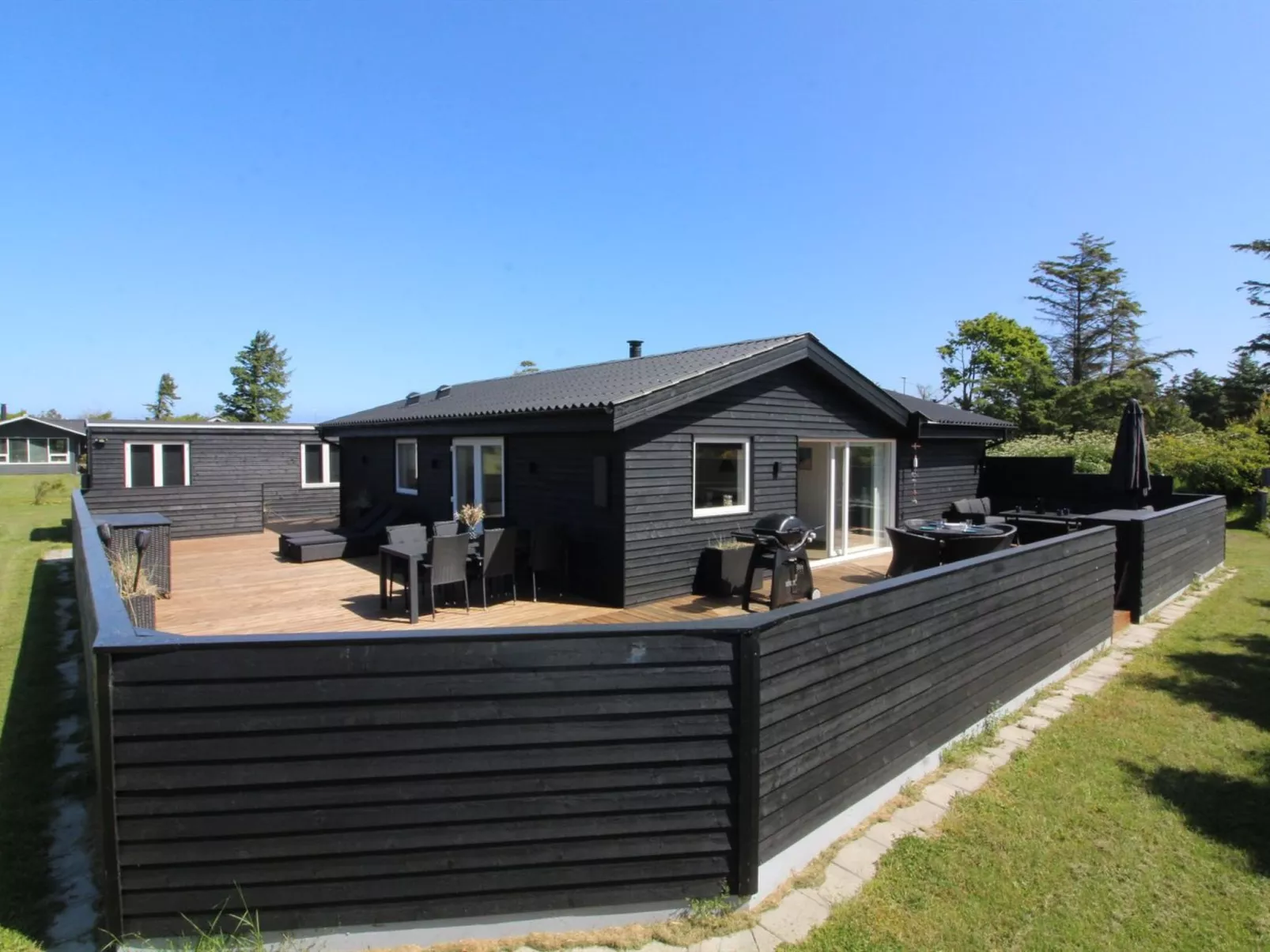 "Kamp" - 700m from the sea-Dehors