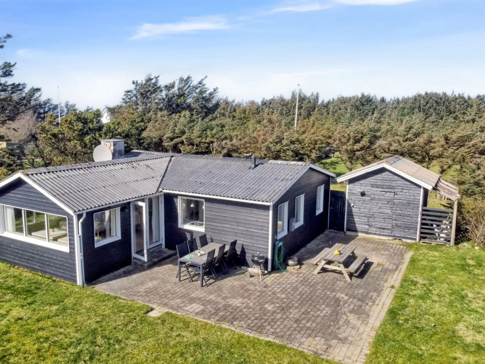 "Lisabeth" - 250m from the sea-Draußen