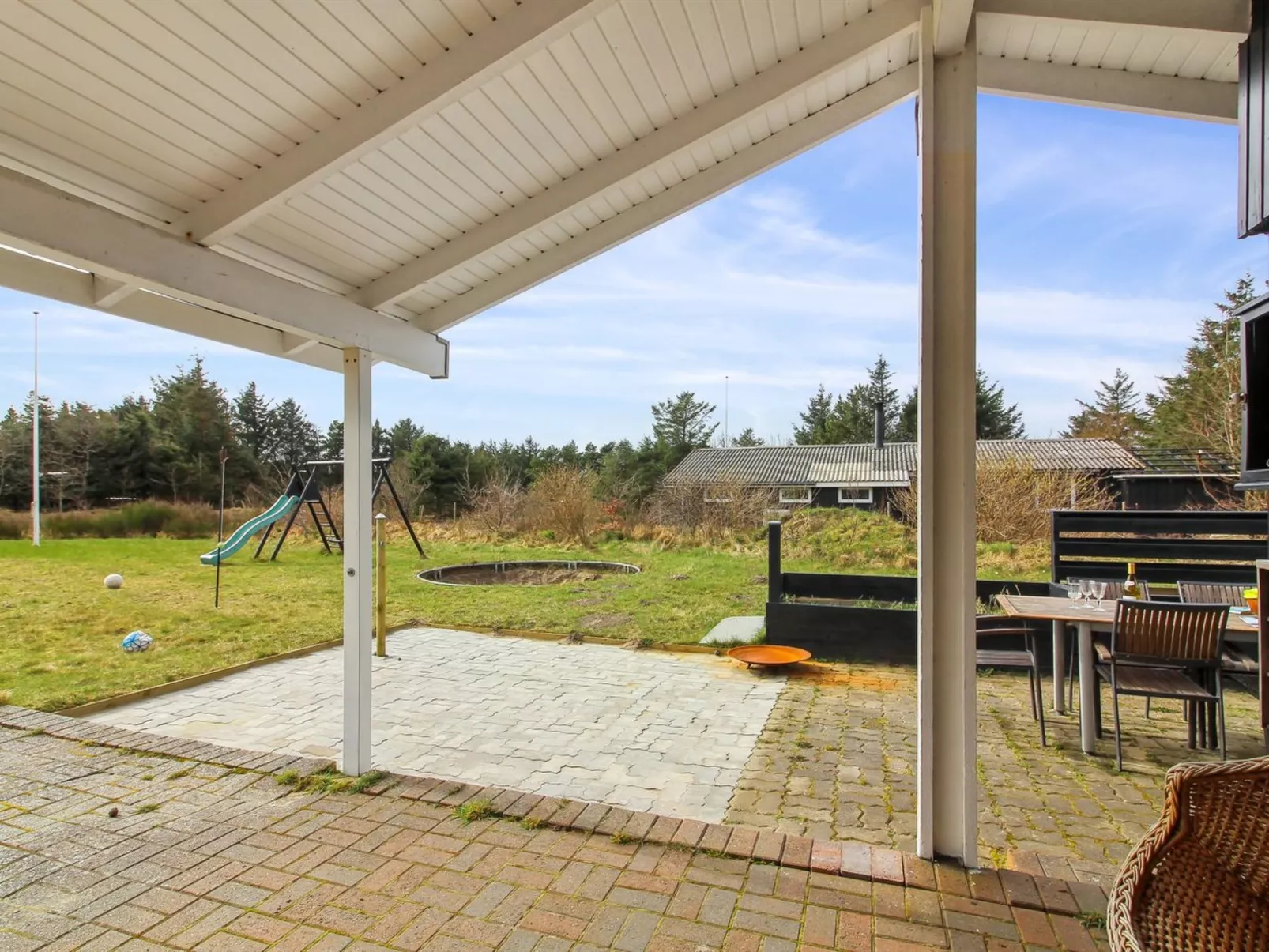 "Nestori" - 950m from the sea-Dehors