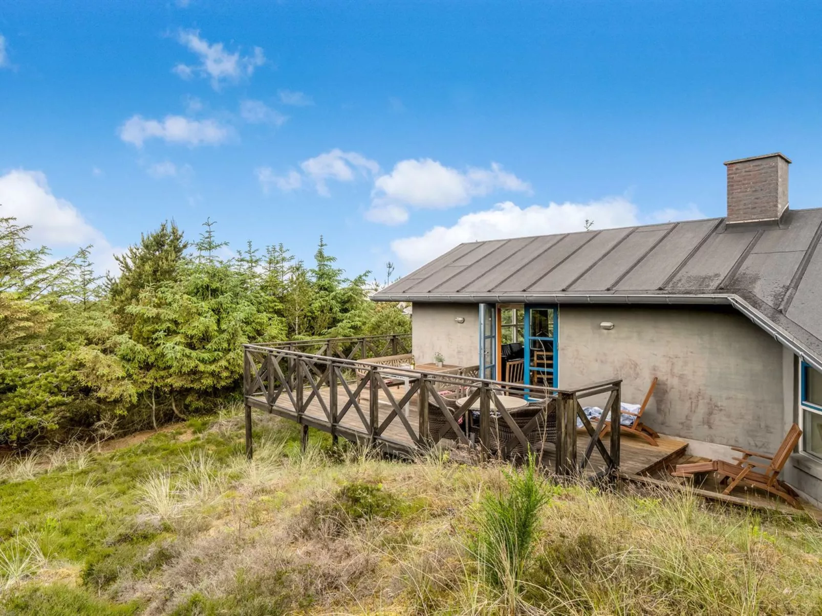 "Bodulf" - 600m from the sea-Draußen