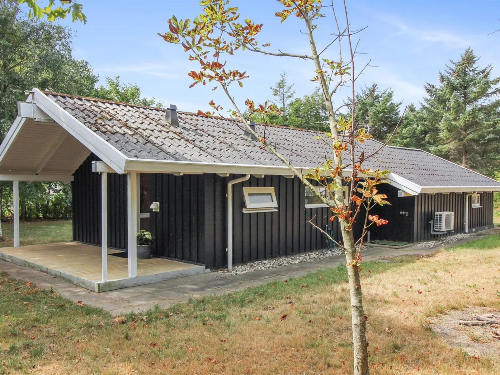 "Nakke" - 1.3km from the sea-Dehors