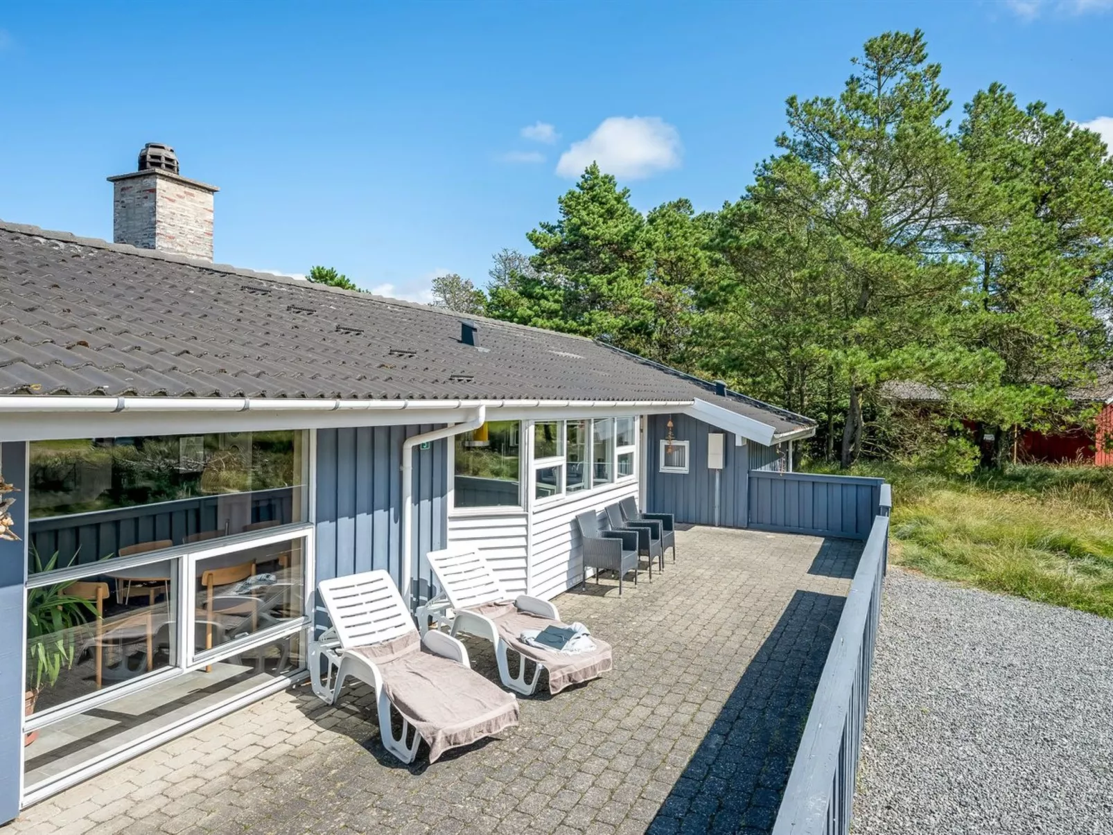 "Birgita" - 700m from the sea-Draußen