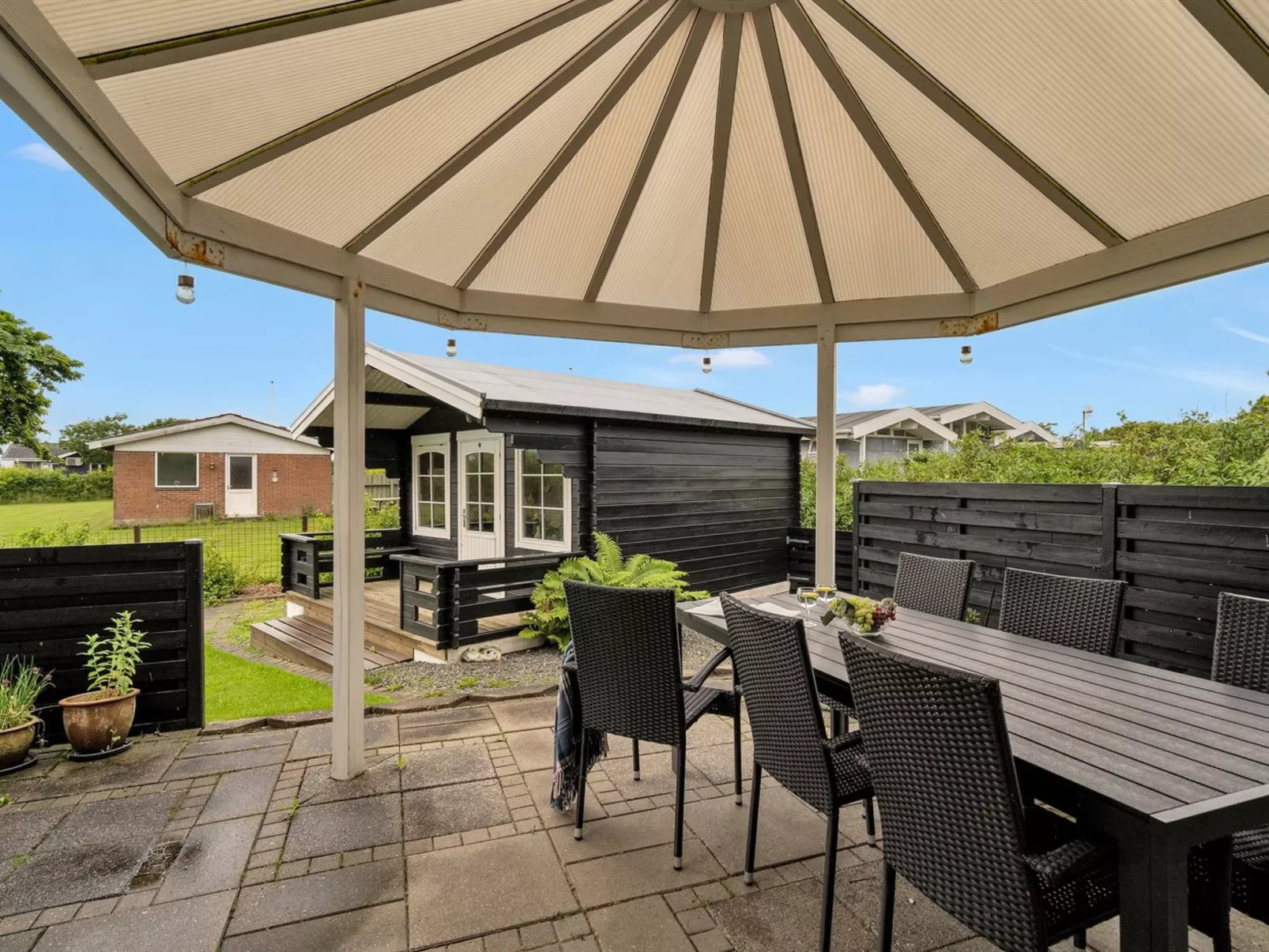 "Ørger" - 400m to the fjord-Dehors