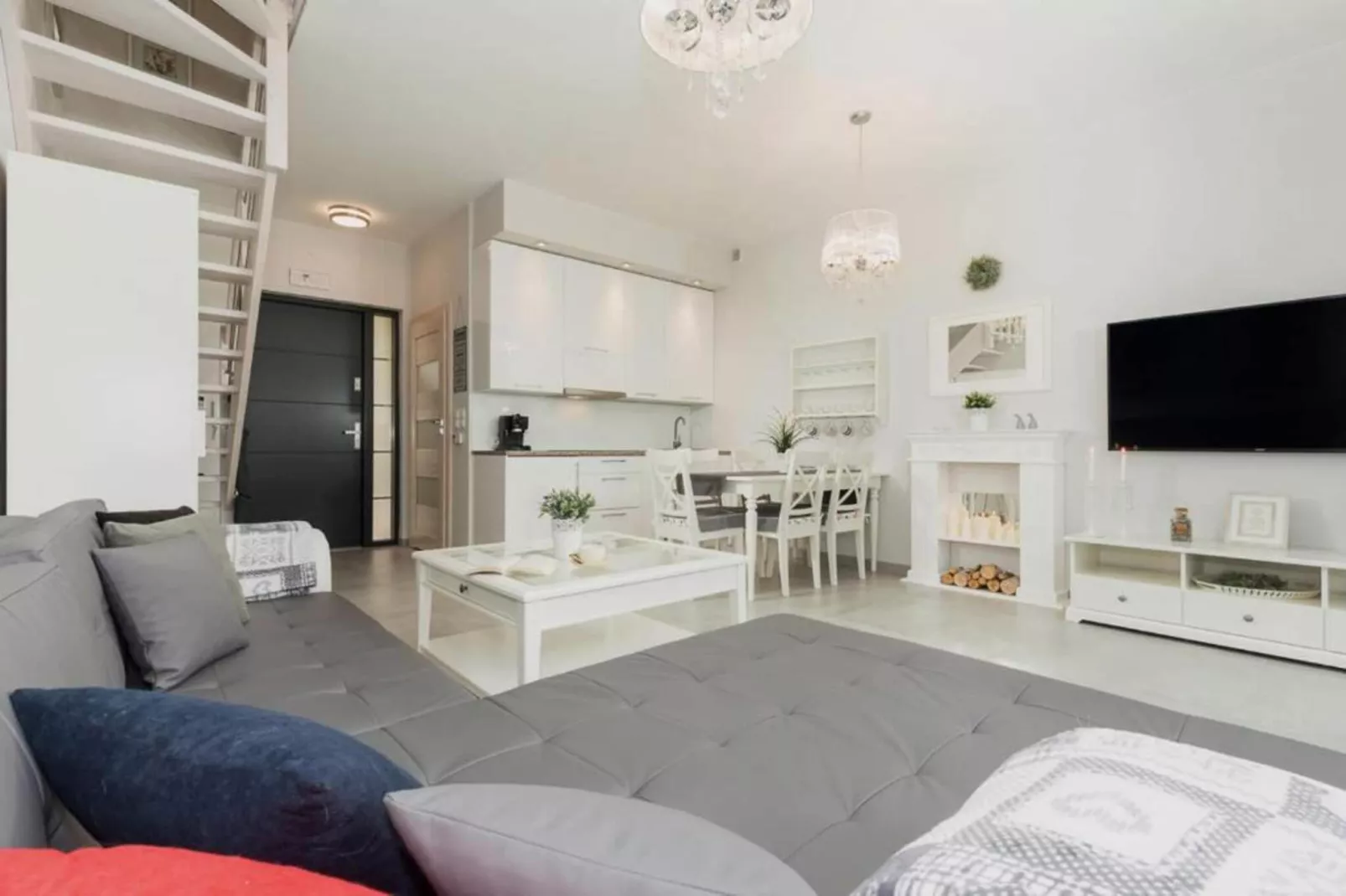 Domy szeregowe z dostępem do basenu Pobierowo-Living room