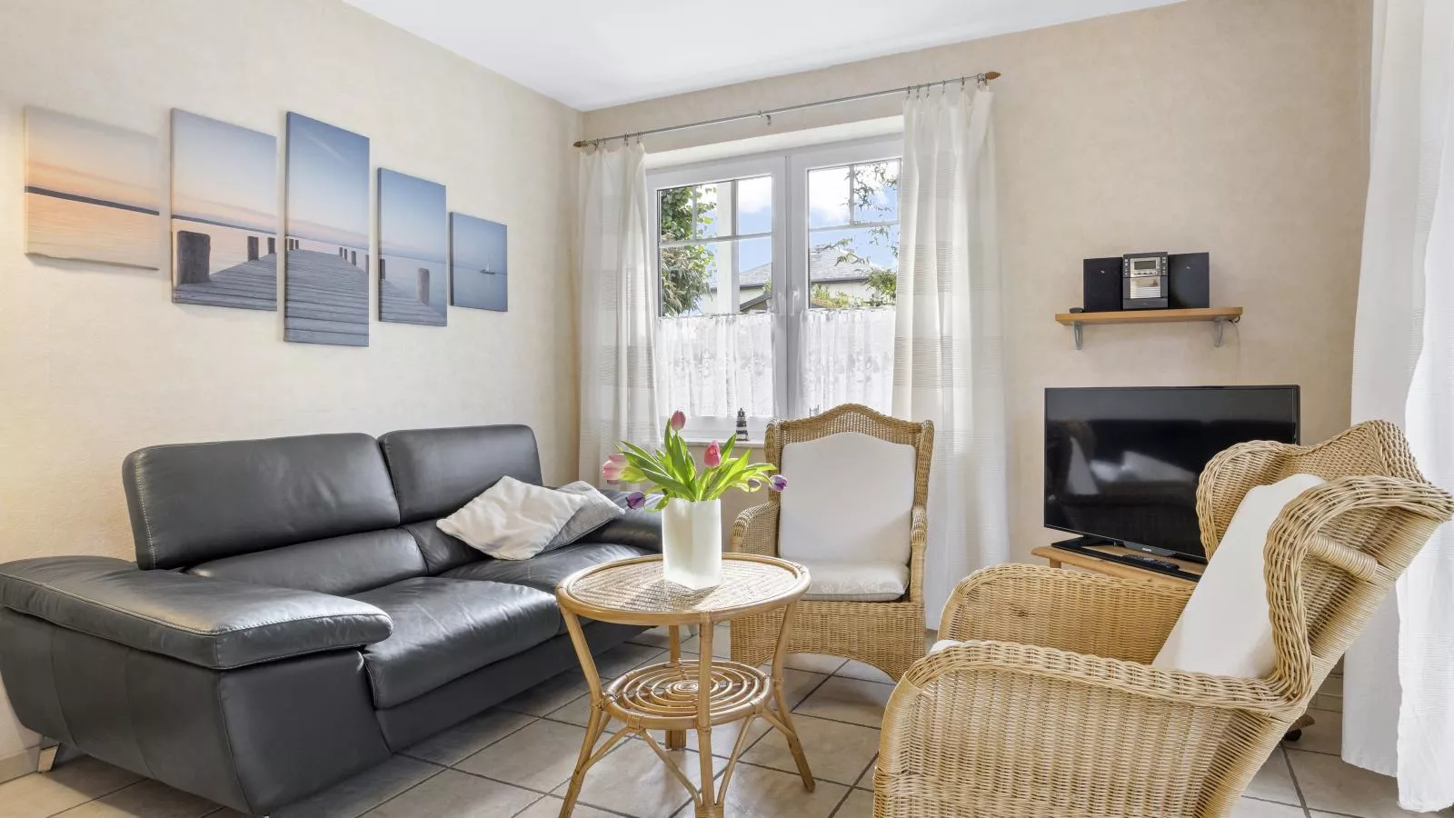 Nordlicht - Strandkorb EG-Salon