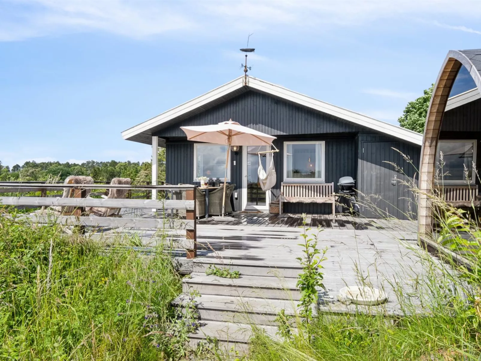 "Gærmund" - 700m from the sea-Draußen