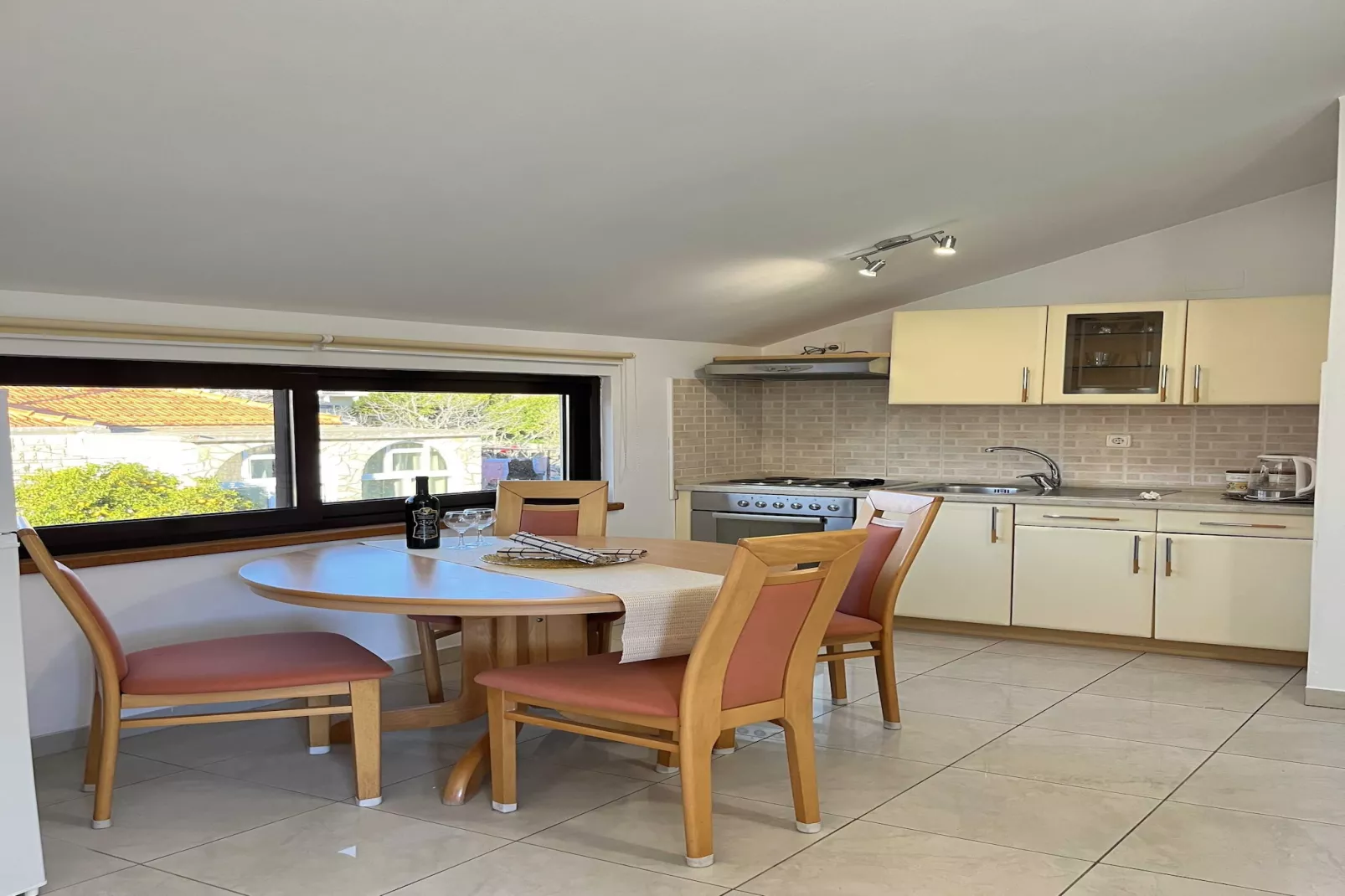 Apartment Josipa  Vela Luka- Studio Apartment with Balcony and Sea View-Küche