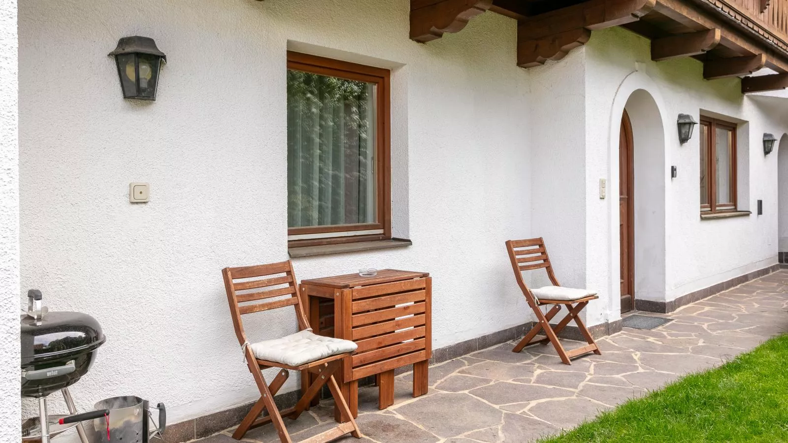 Apart An der Ache-Terrasse/Balkon