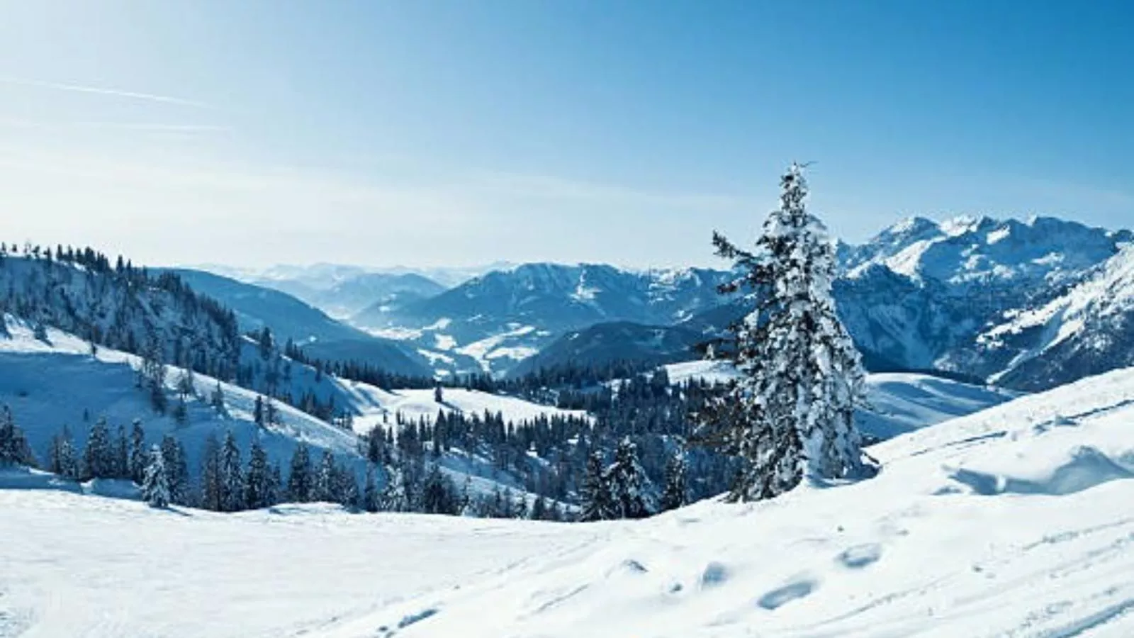 Galsterberg-Area within 20km in winter