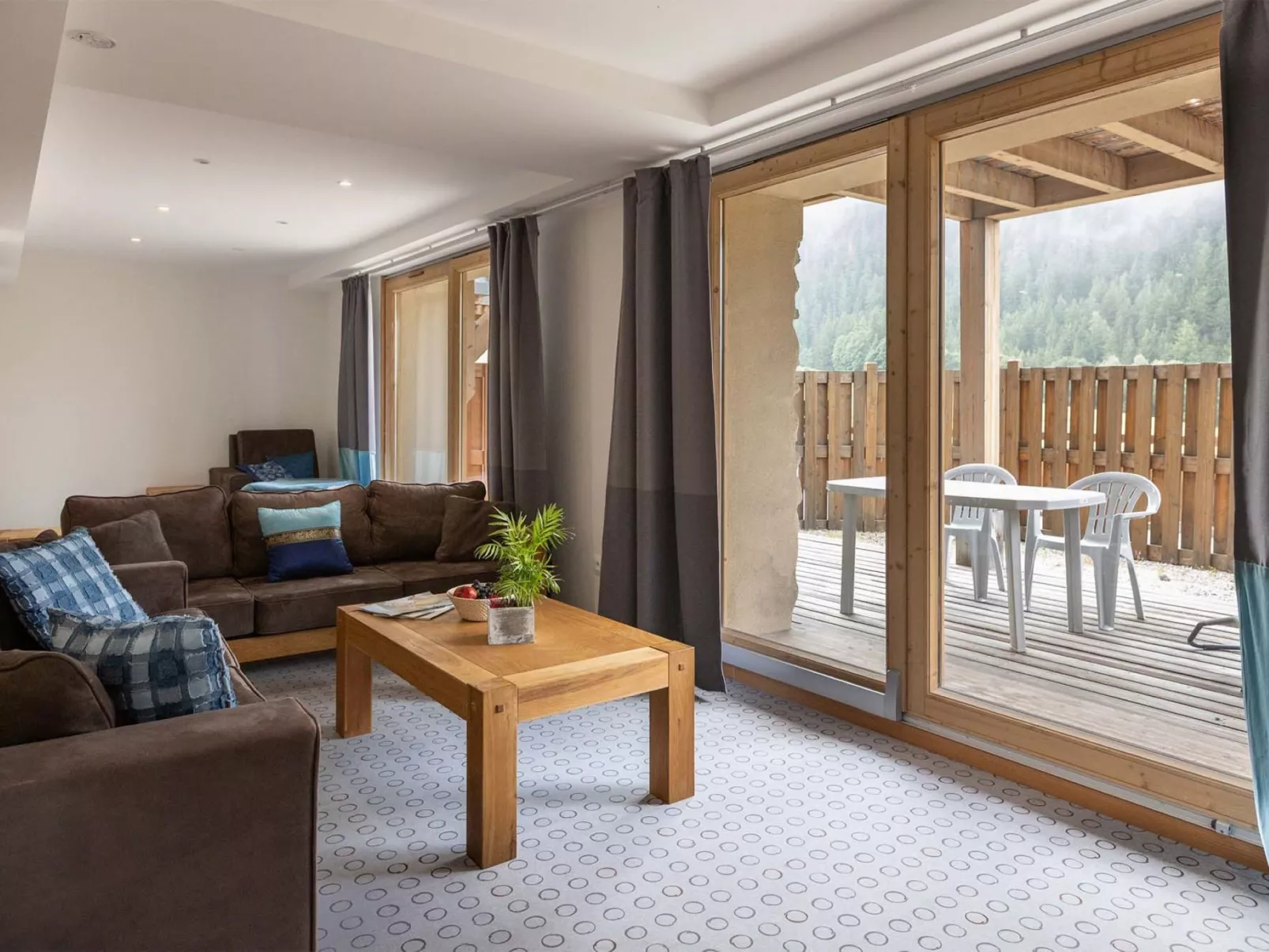 Chalets Les Amis-Drinnen