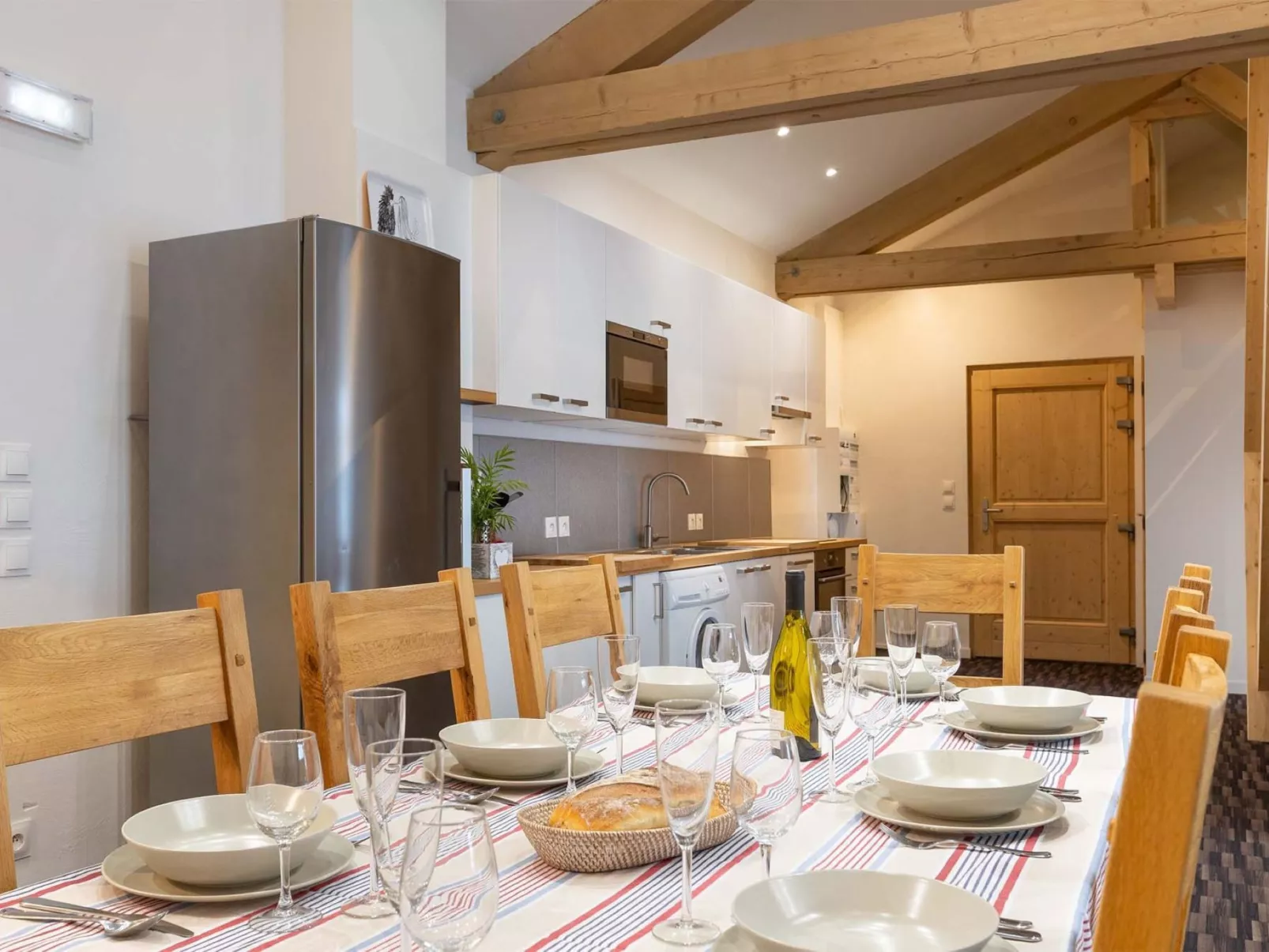 Chalets Les Amis-Drinnen