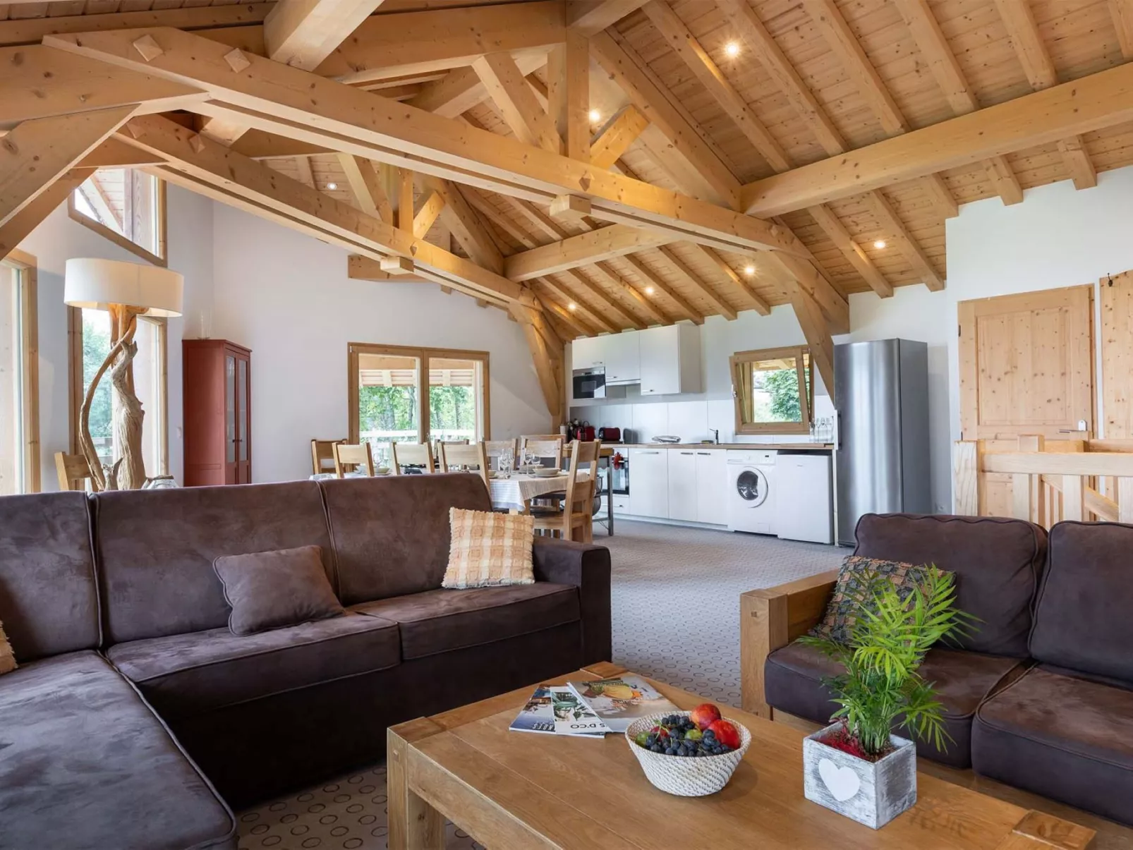 Chalets Les Amis-Drinnen