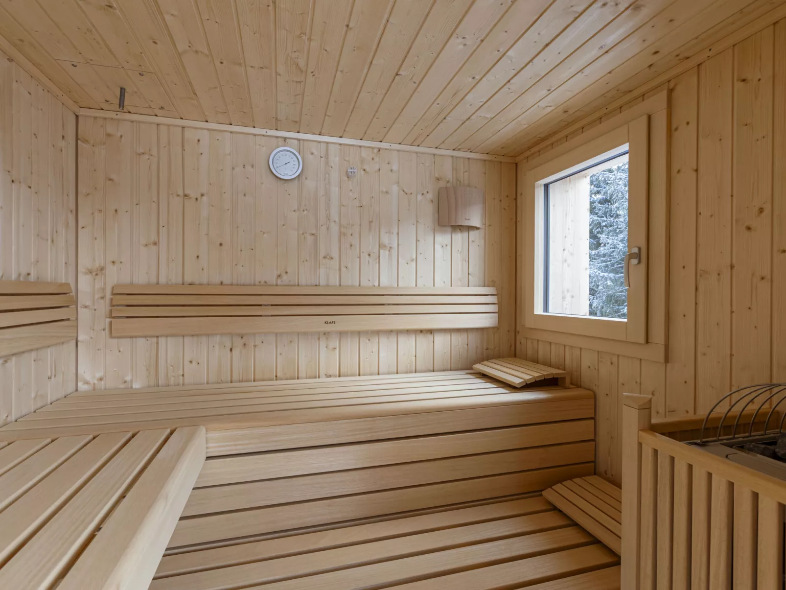 Mit 3 Schlafzimmer 6 Sauna-Dehors
