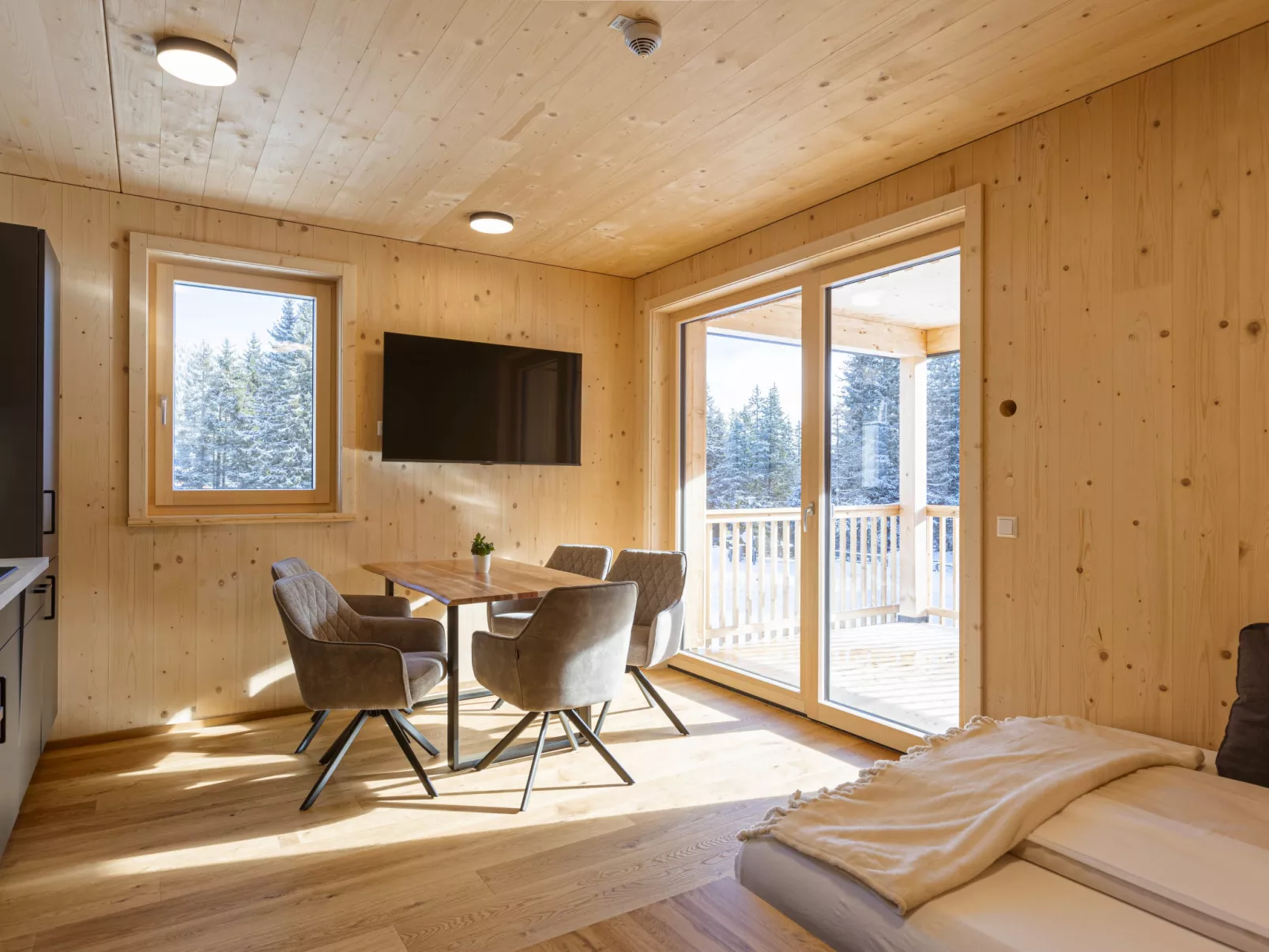 Mit 1 Schlafzimmer & Sauna-Inside