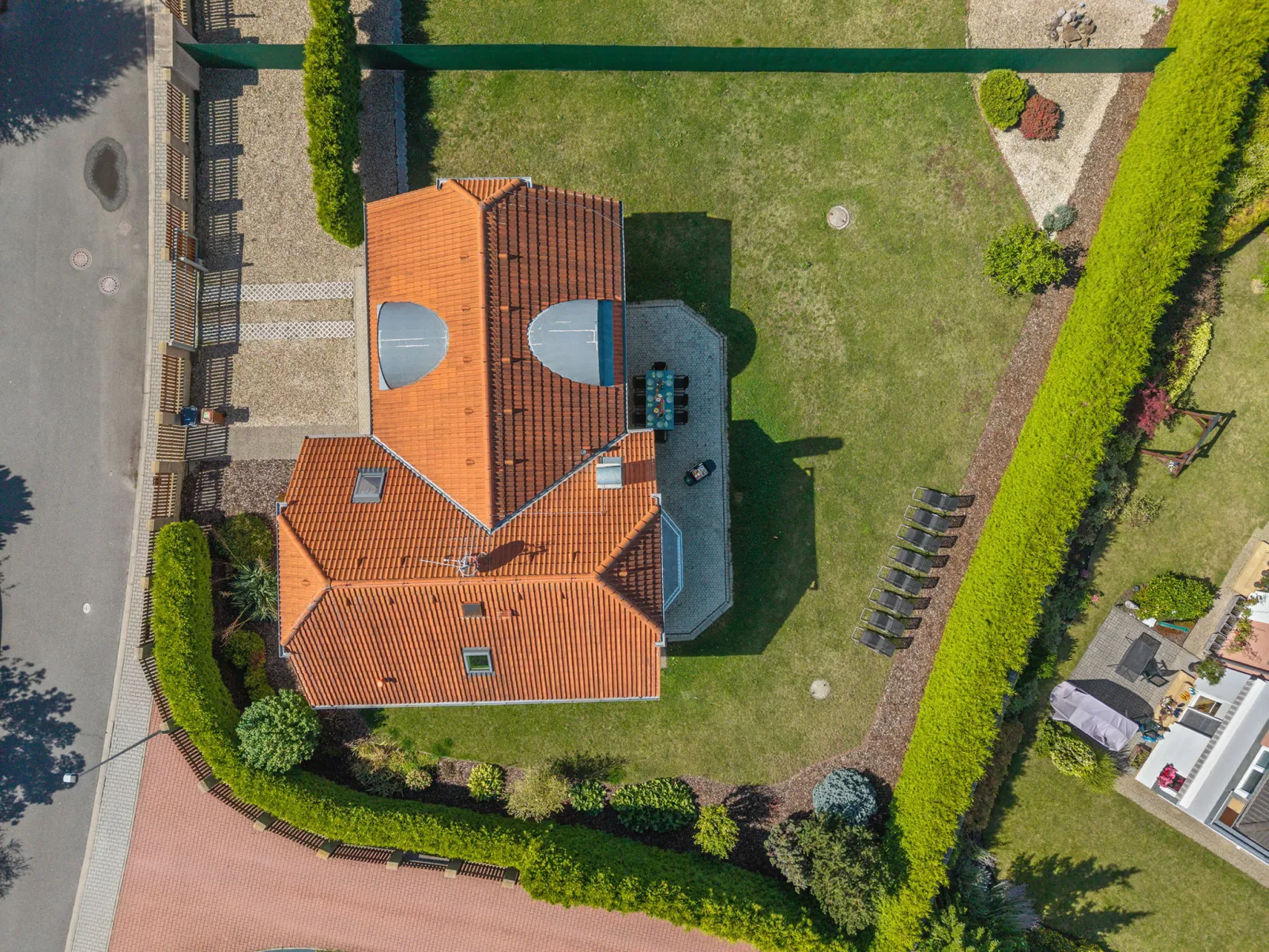 Garden & Terrace Villa-Draußen