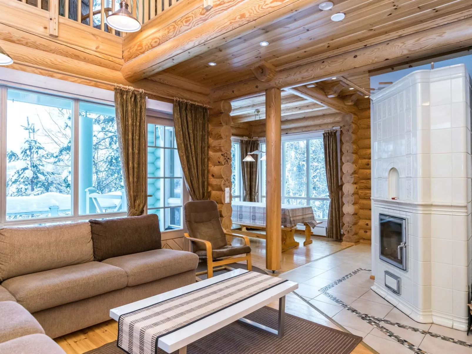 Hallantähti mökki-Dedans