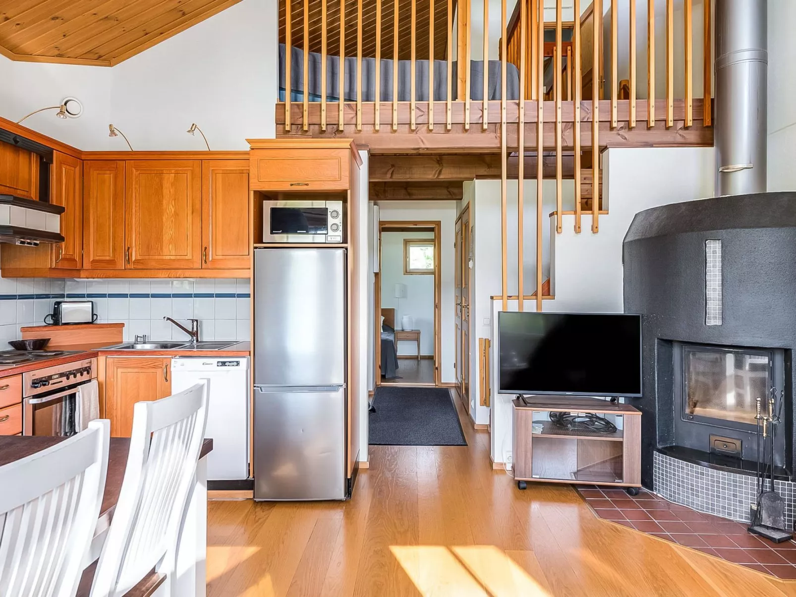 Ski and camp golf casa rocala-Dedans