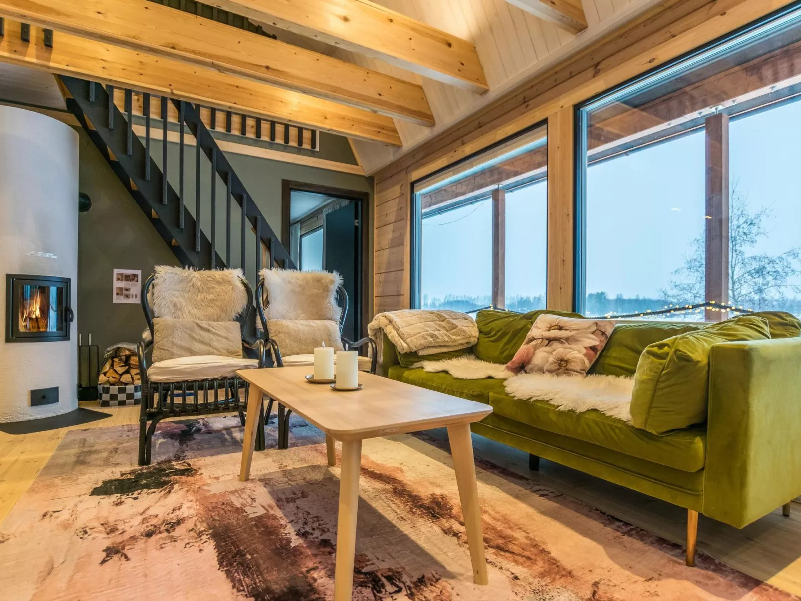 Villa rantakoivikko-Dedans