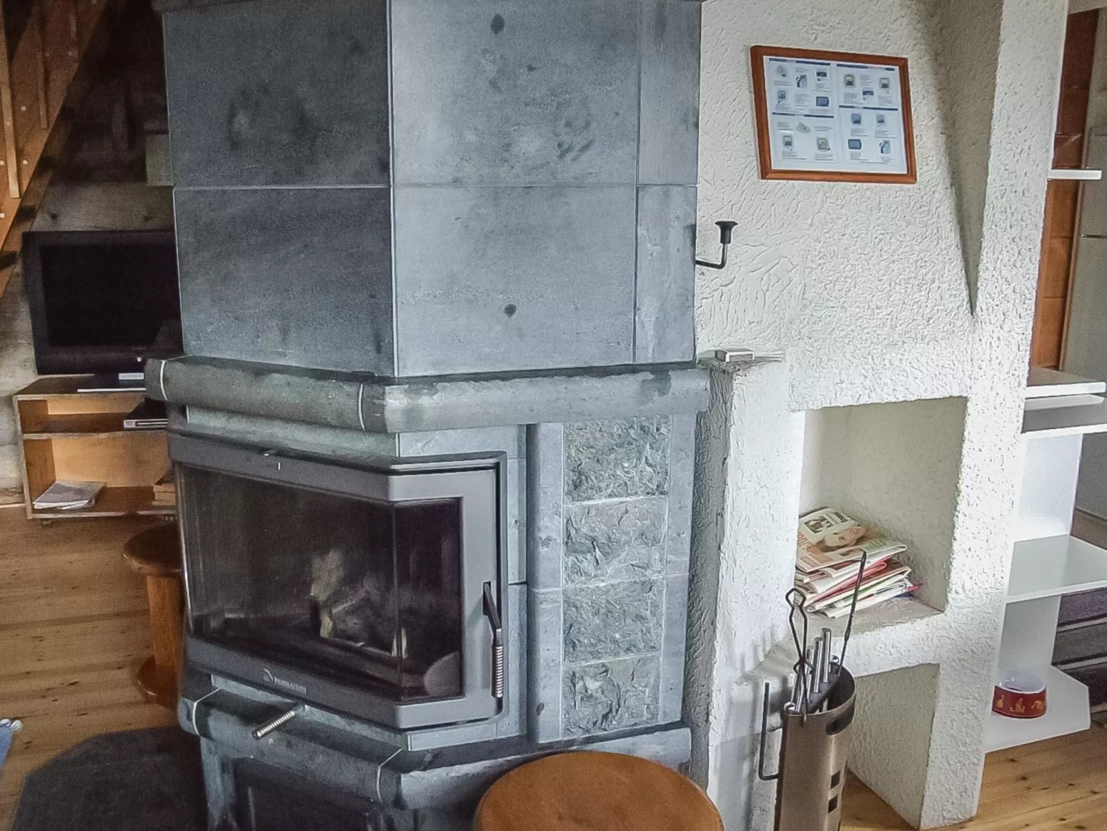 Honkapirtti, vuotunki-Dedans