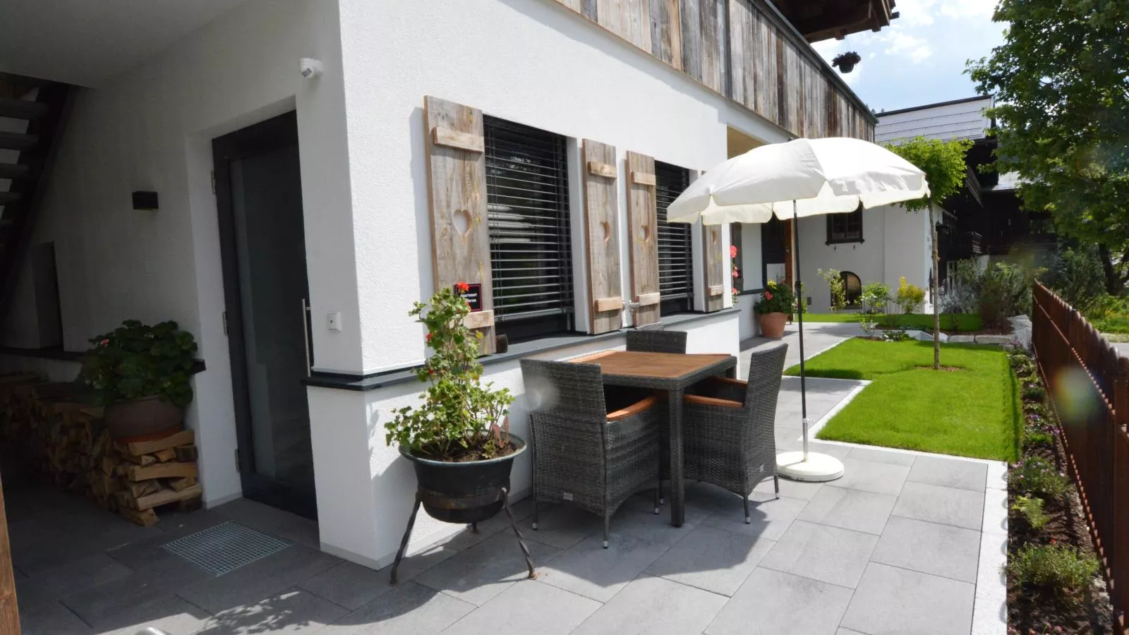 Schneeglöckchen-Balcon-terrasse