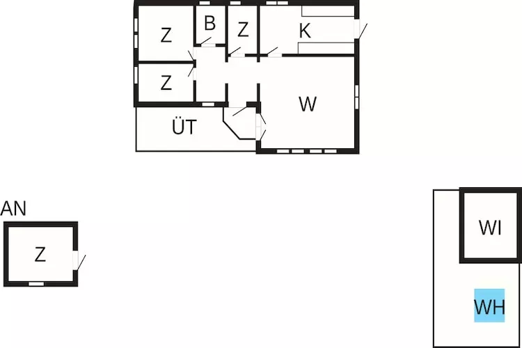 Gemütlicher Sommerrückzugsort in Graddo-Grundriss