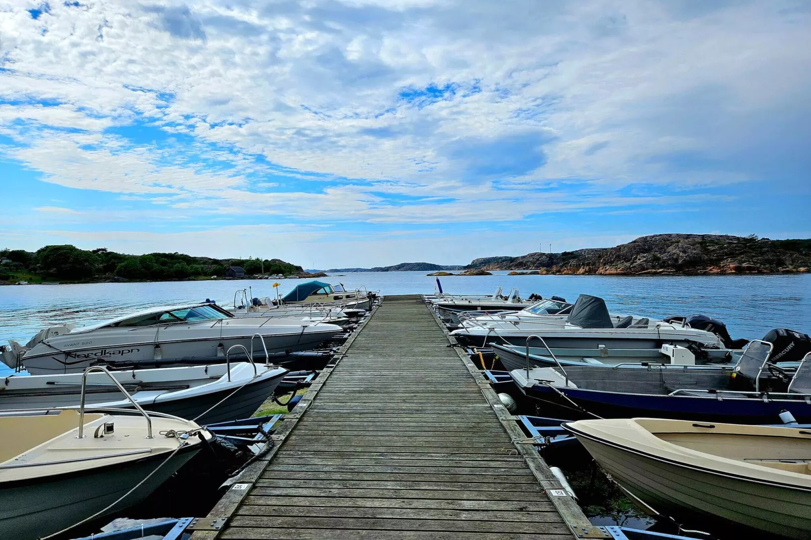 Maison de vacances pour 5 a BRASTAD - Vue sur l'eau