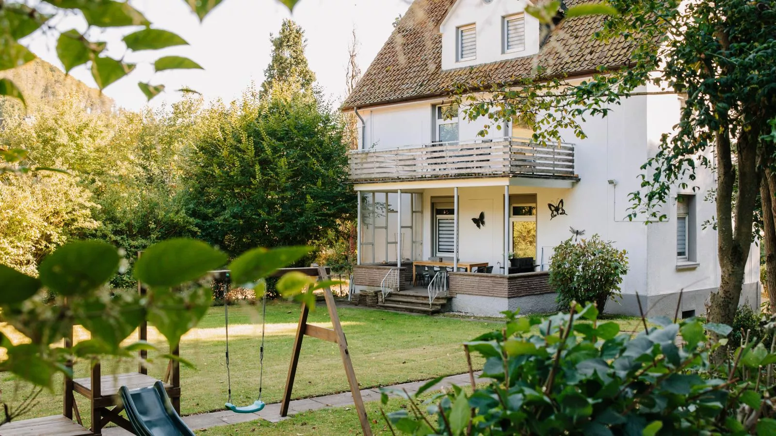 Hubertus I-Gardens in summer