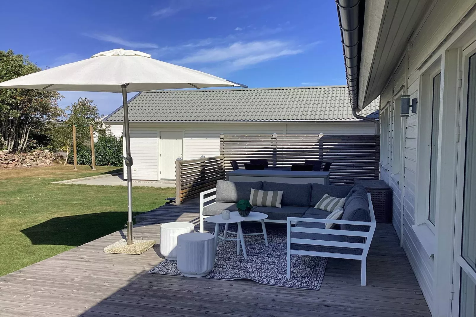 5 Sterne Ferienhaus in Torekov-Im Freien