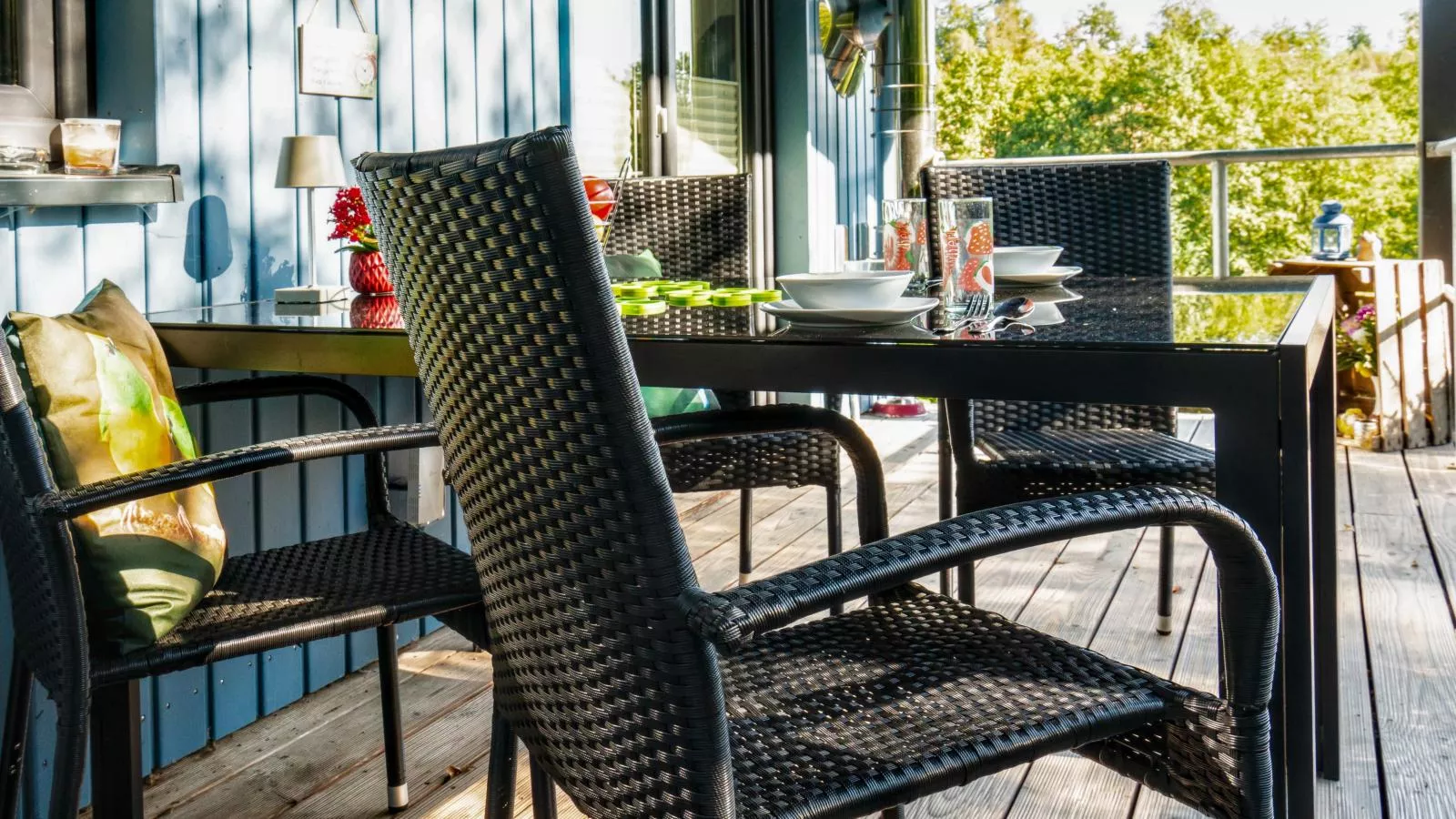 Schloss-Terrasse / balcon