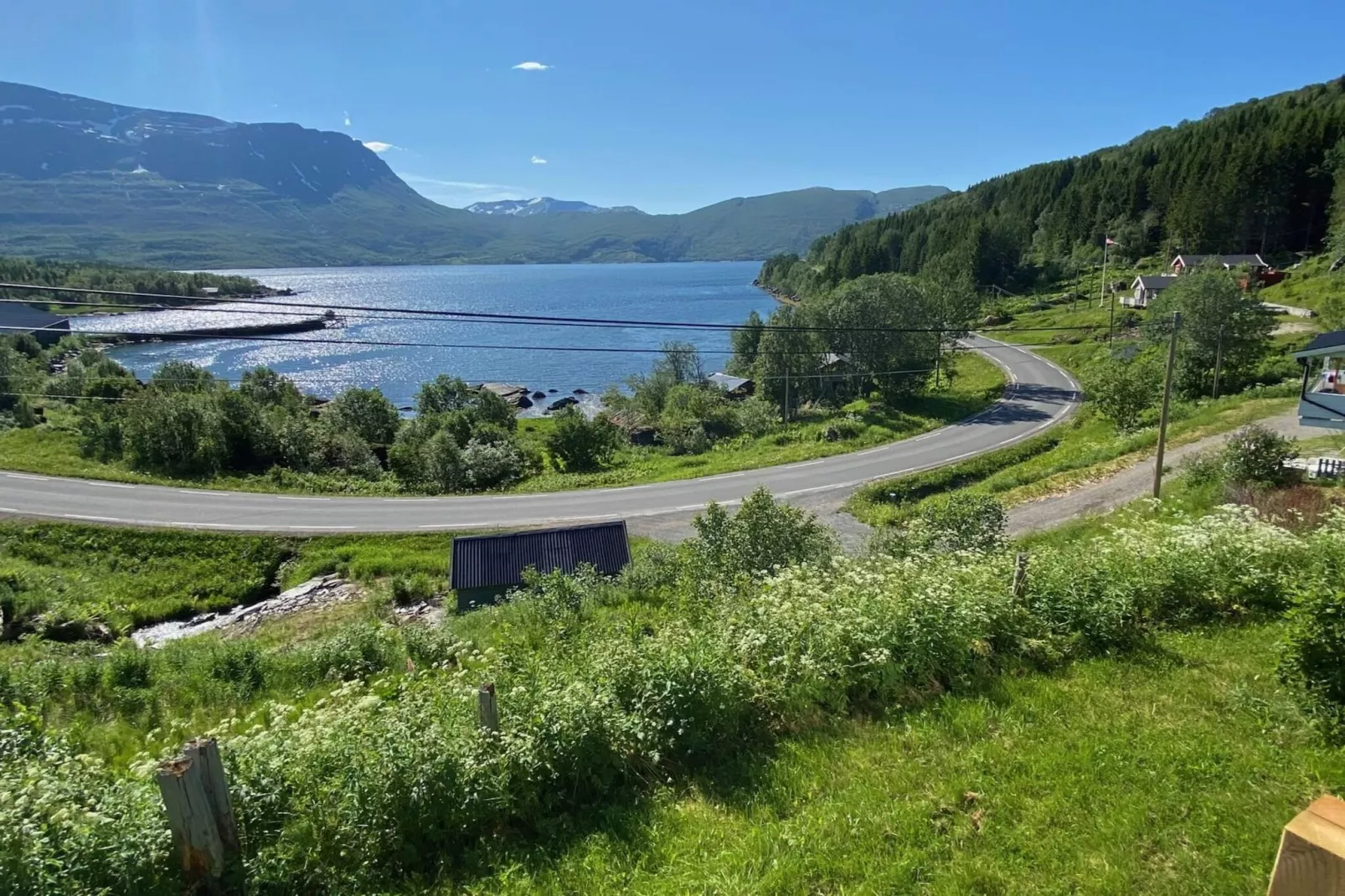 7 Personen Ferienhaus in Grovfjord-Wasserblick