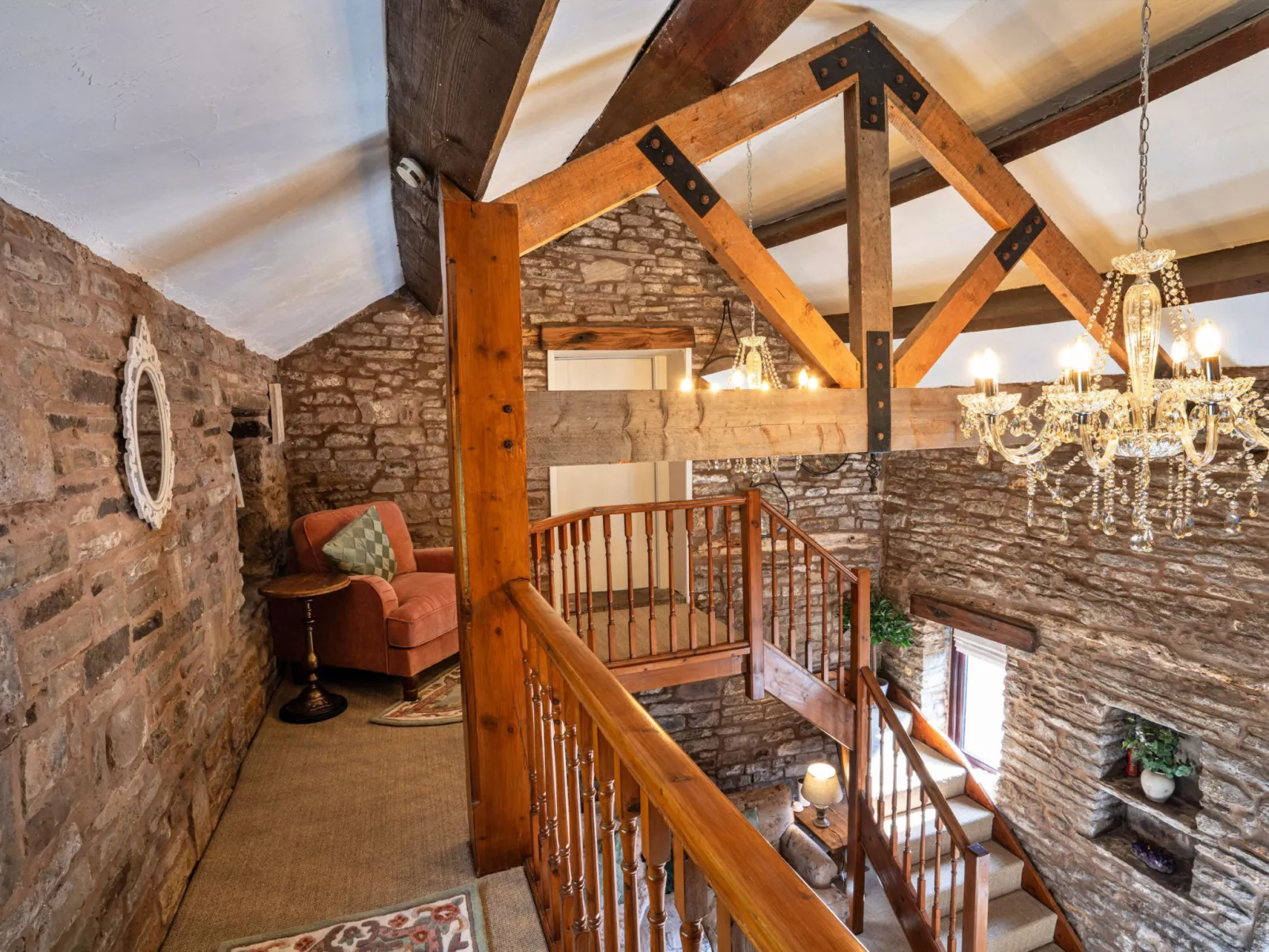 Middle Barn at Blackclough Farm-Inside