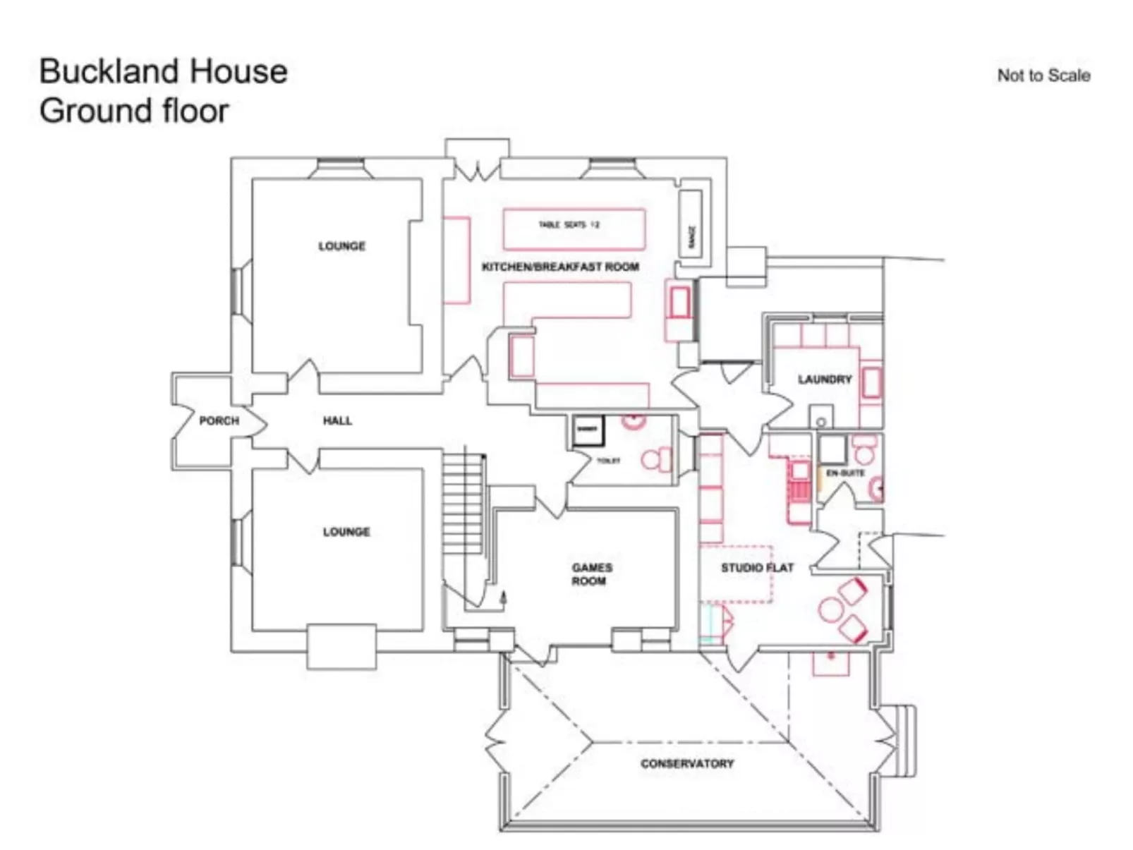 Buckland House-Inside