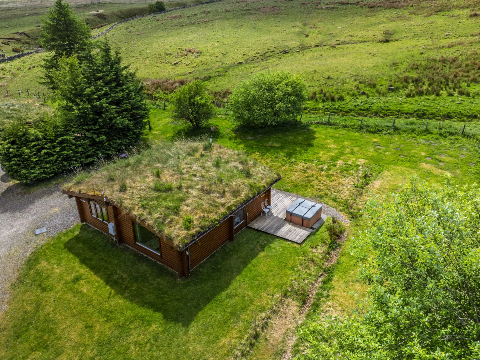 Cragdhu Log Cabin-Dehors