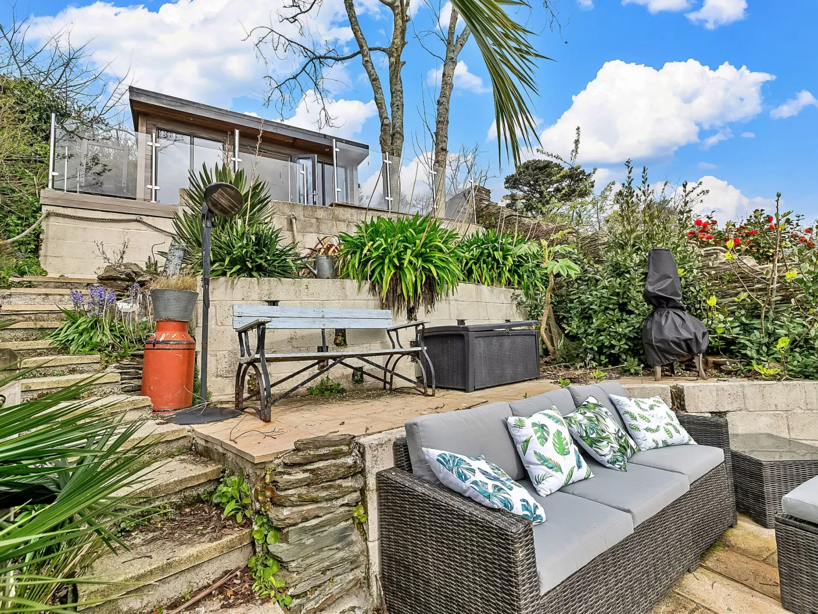 Garden Cottage in Fowey-Dehors