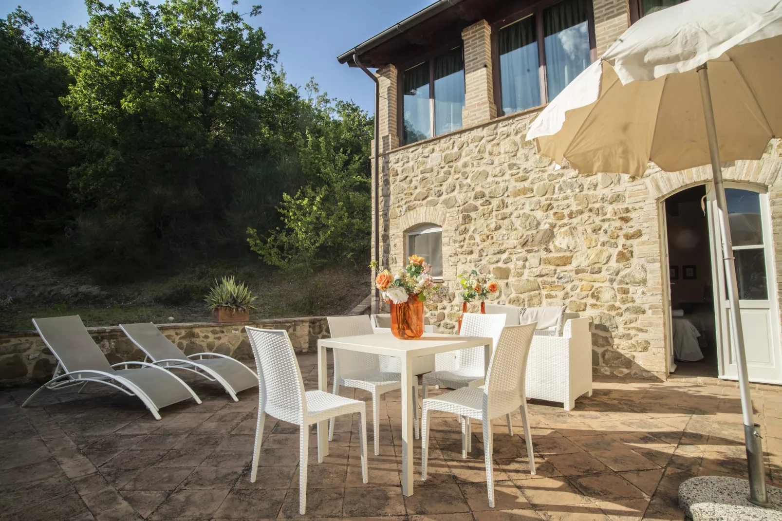 Fuoco-Terrasse/Balkon