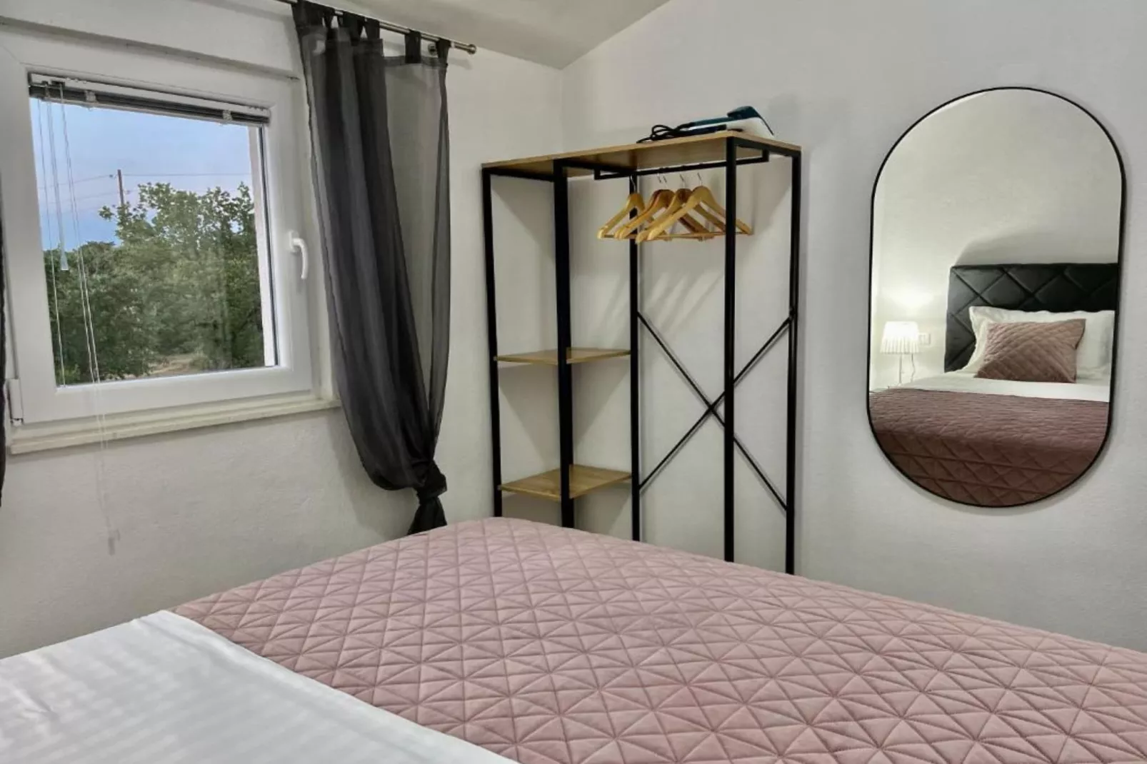 Apartments Fortuna - One Bedroom Apartment with Balcony (1)-Bedroom