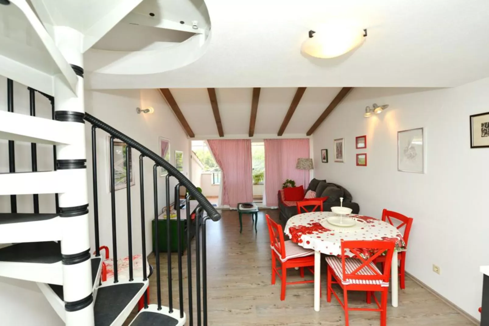 One-Bedroom Apartment (Smokva)-Living room