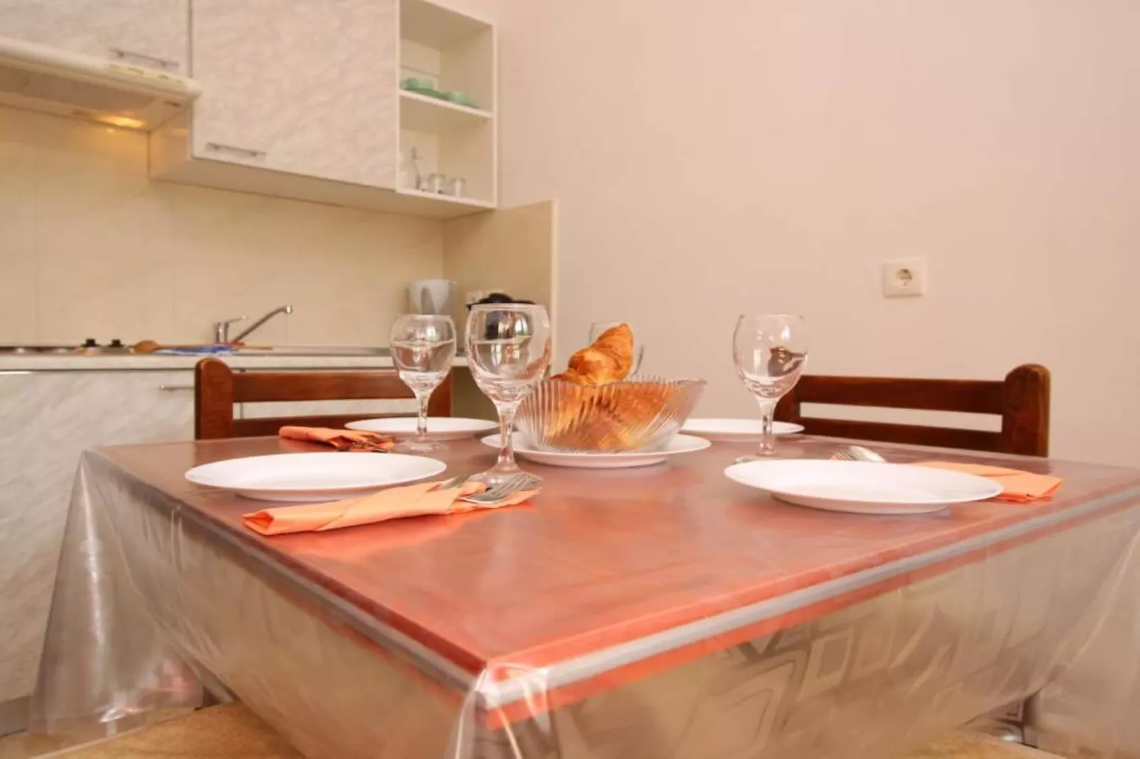 Apartments Butković - One Bedroom Apartment (A2)-Küche