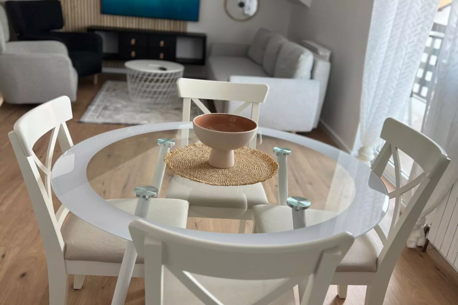 Urban Luxury Apartment Zagreb  One  Bedroom Apartment-Salle à manger